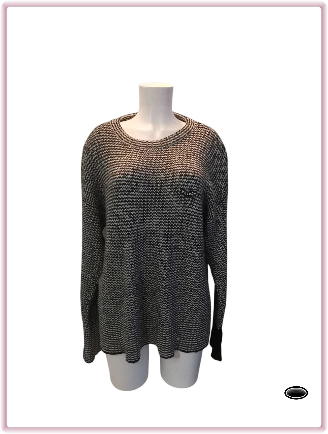 pull volcom taille xs gris noir – Volcom – taille XS 4