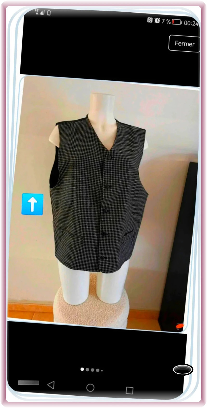 gilet costume for men taille L noir – FOR – taille L 2