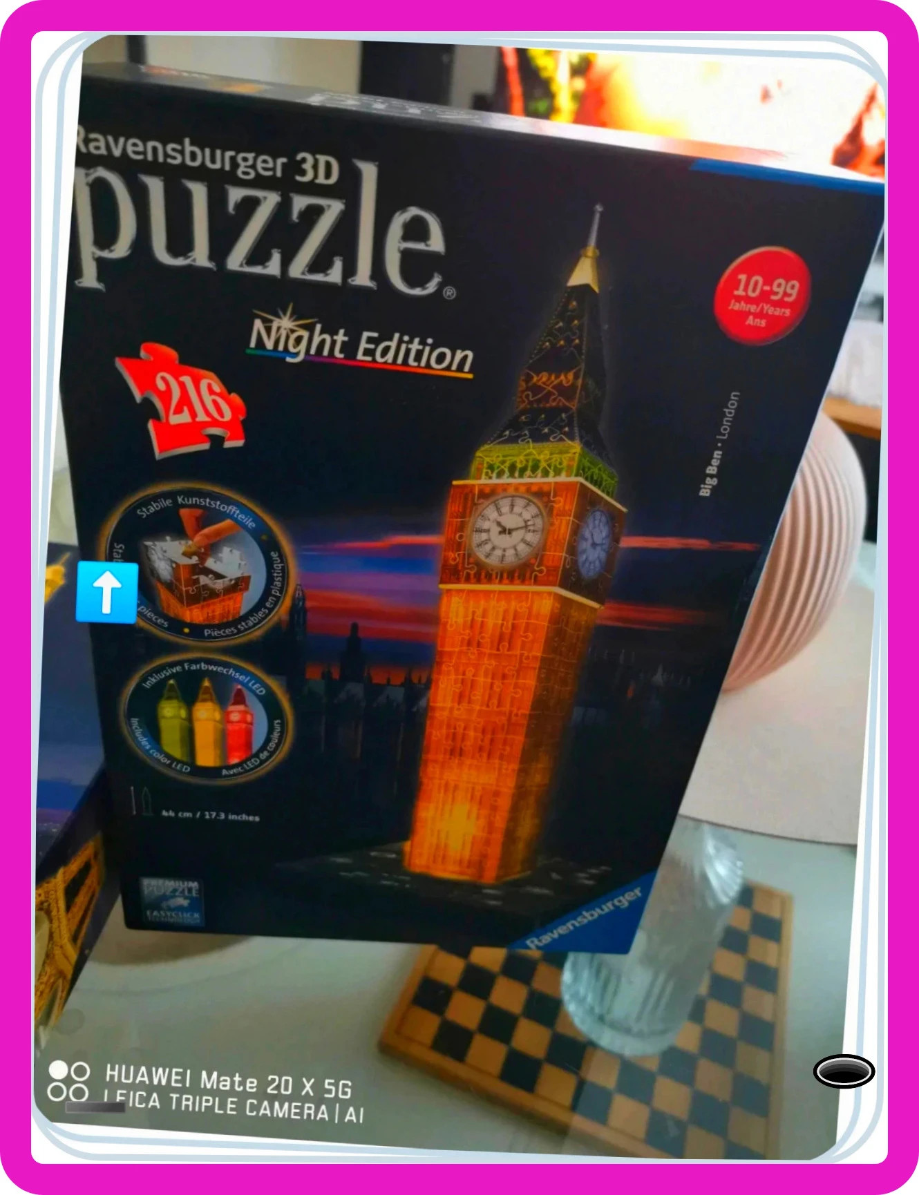 puzzle 3D big Ben manque la lumière sinon complet – Ravensburger 4