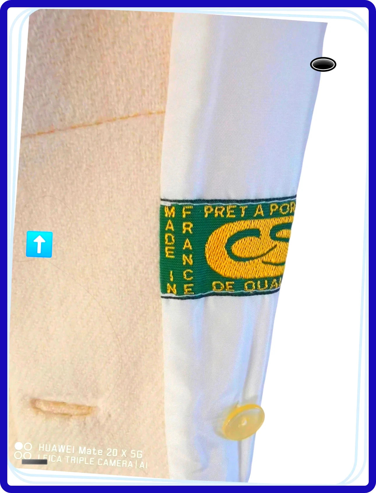 superbe manteau crème fabrication française taille L très belle qualité – Belle – taille L / 40 / 12 3