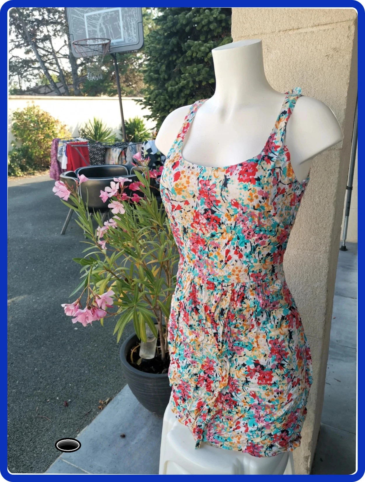 Très belle robe taille 40 camaïeu fleurie – Camaïeu – taille L / 40 / 12 3