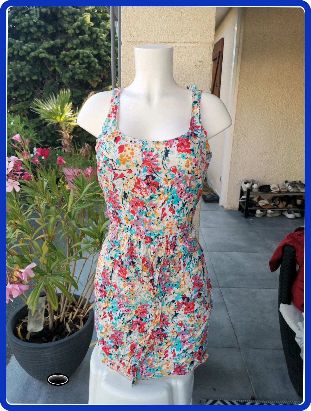 Très belle robe taille 40 camaïeu fleurie – Camaïeu – taille L / 40 / 12 2