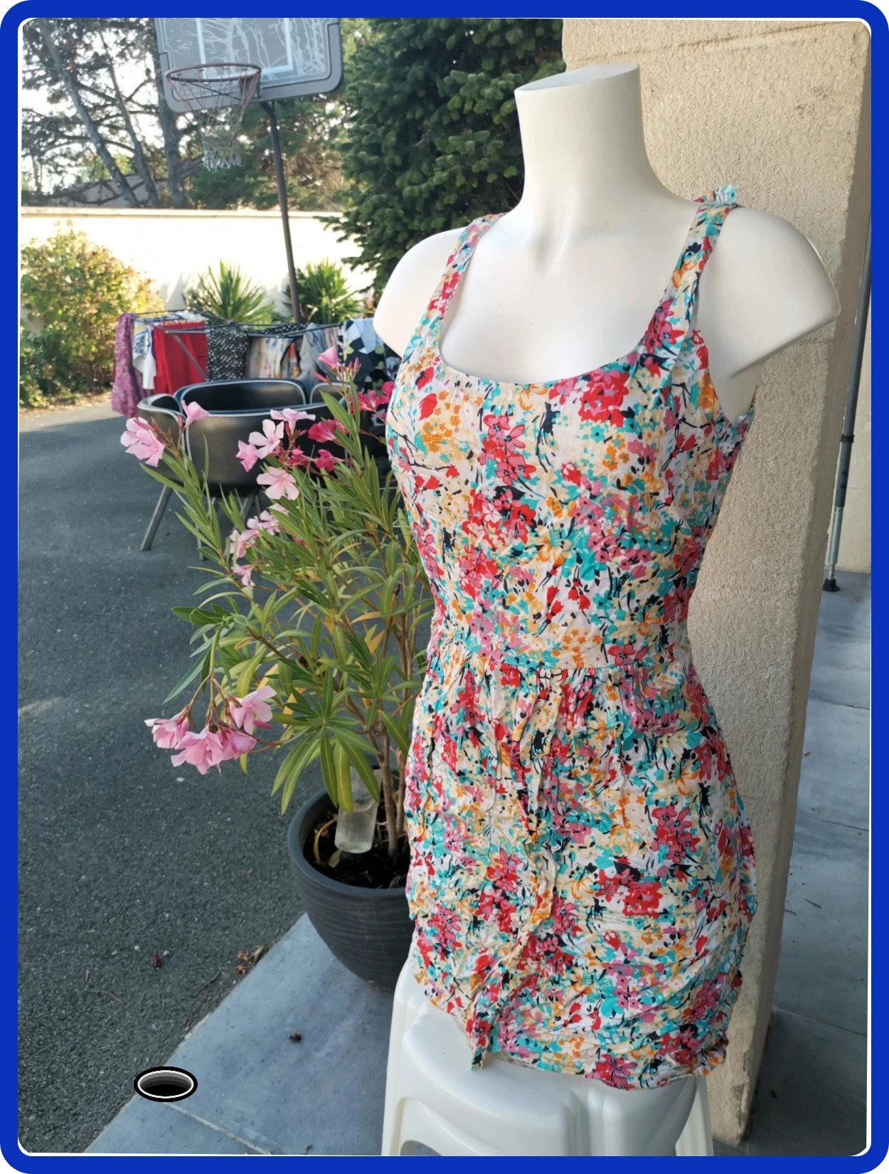 Très belle robe taille 40 camaïeu fleurie – Camaïeu – taille L / 40 / 12 4