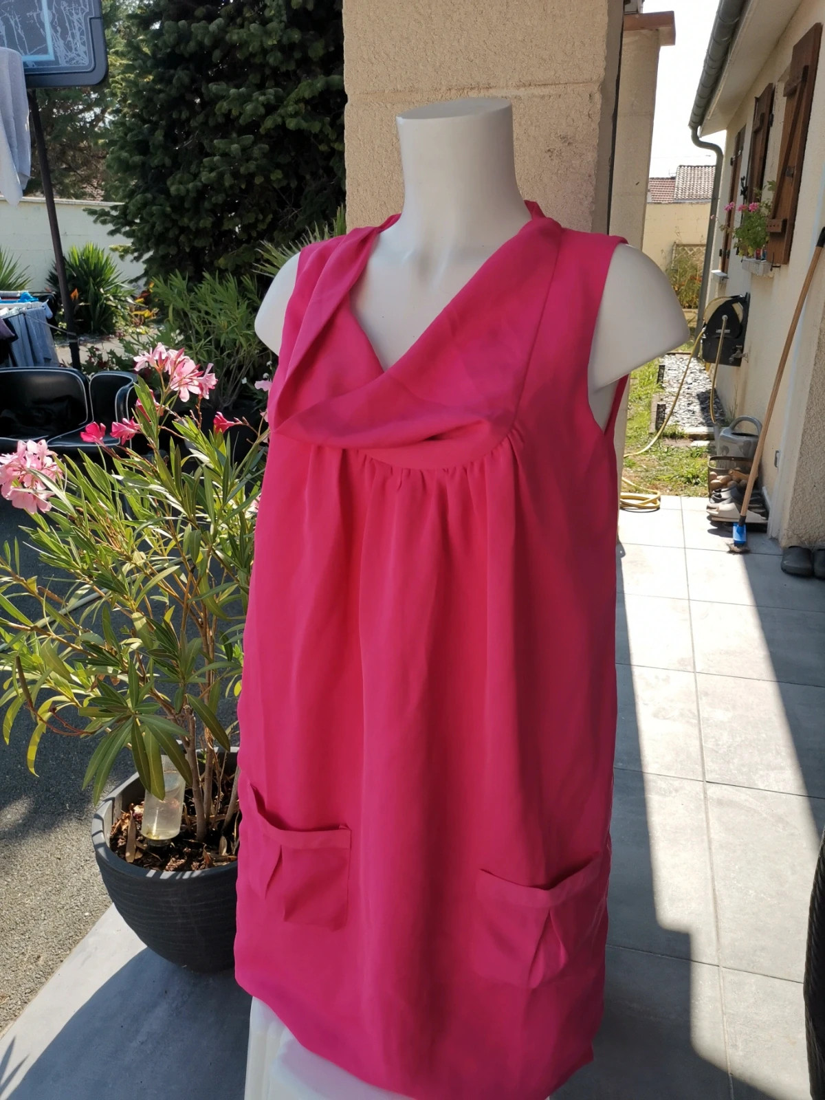 Très belle robe taille M texto rose fluide – Texto – taille M / 38 / 10 5