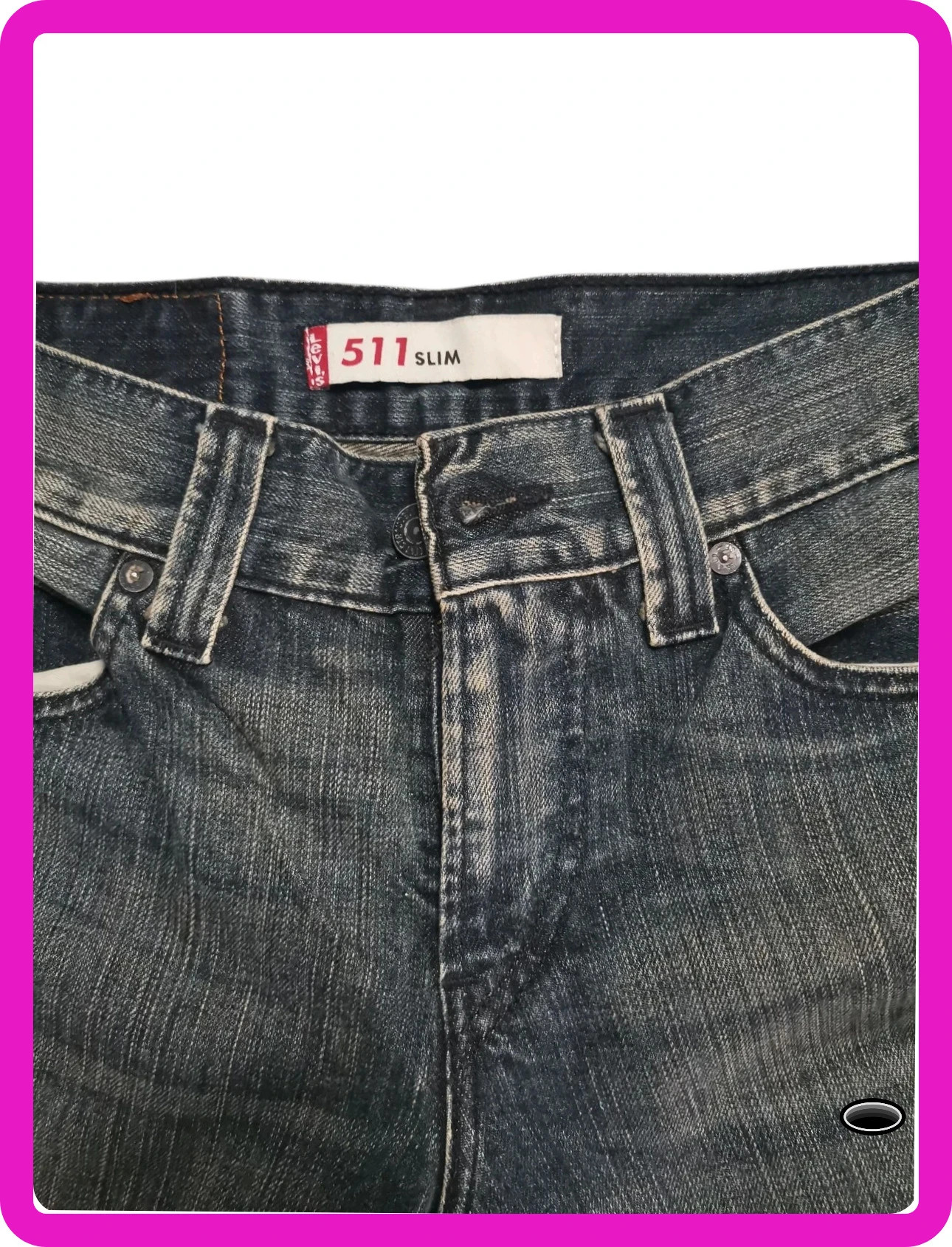 Jean levis Strauss 511 slim w30 L34 gris chiné – Levi Strauss & Co. – taille M 5
