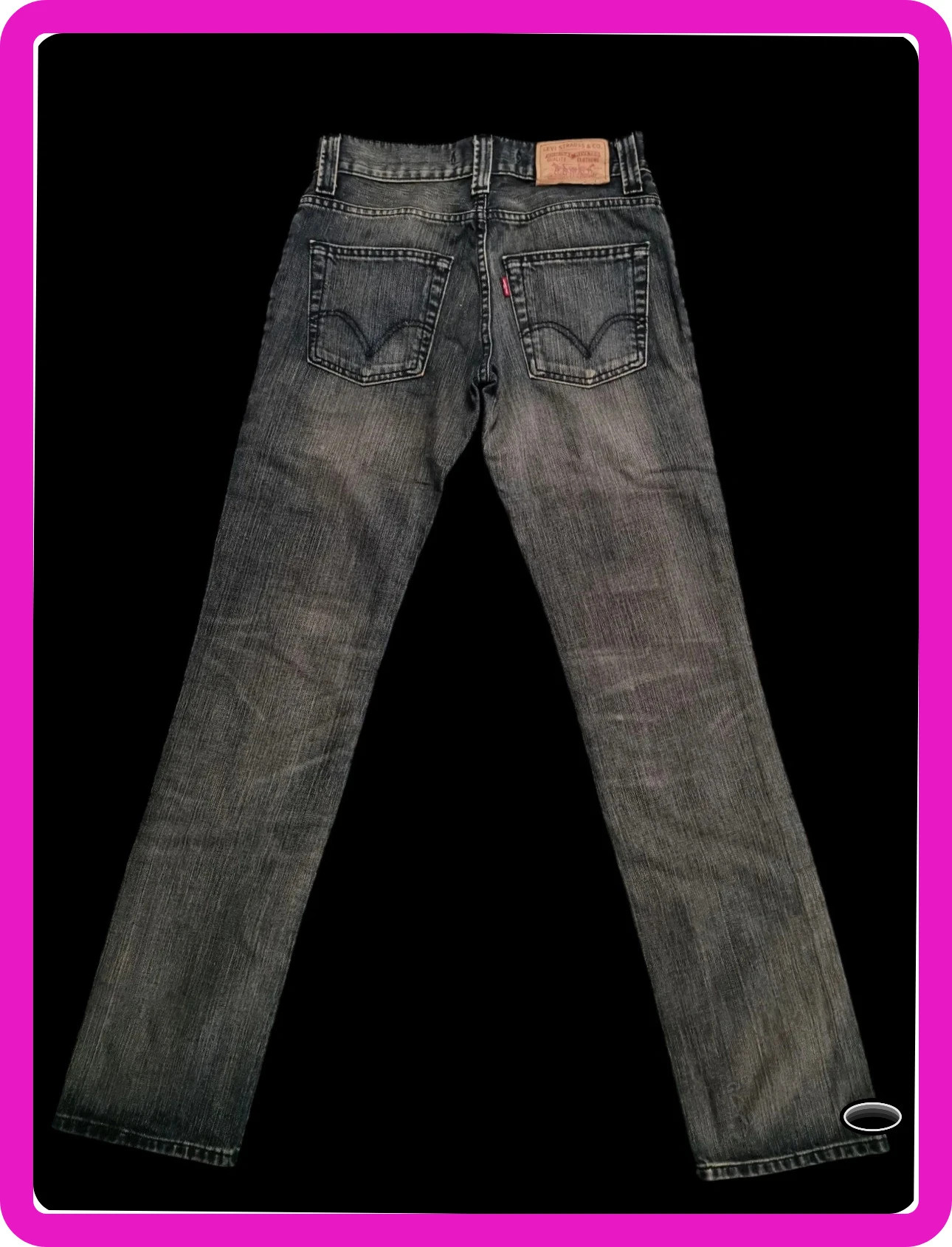Jean levis Strauss 511 slim w30 L34 gris chiné – Levi Strauss & Co. – taille M 4