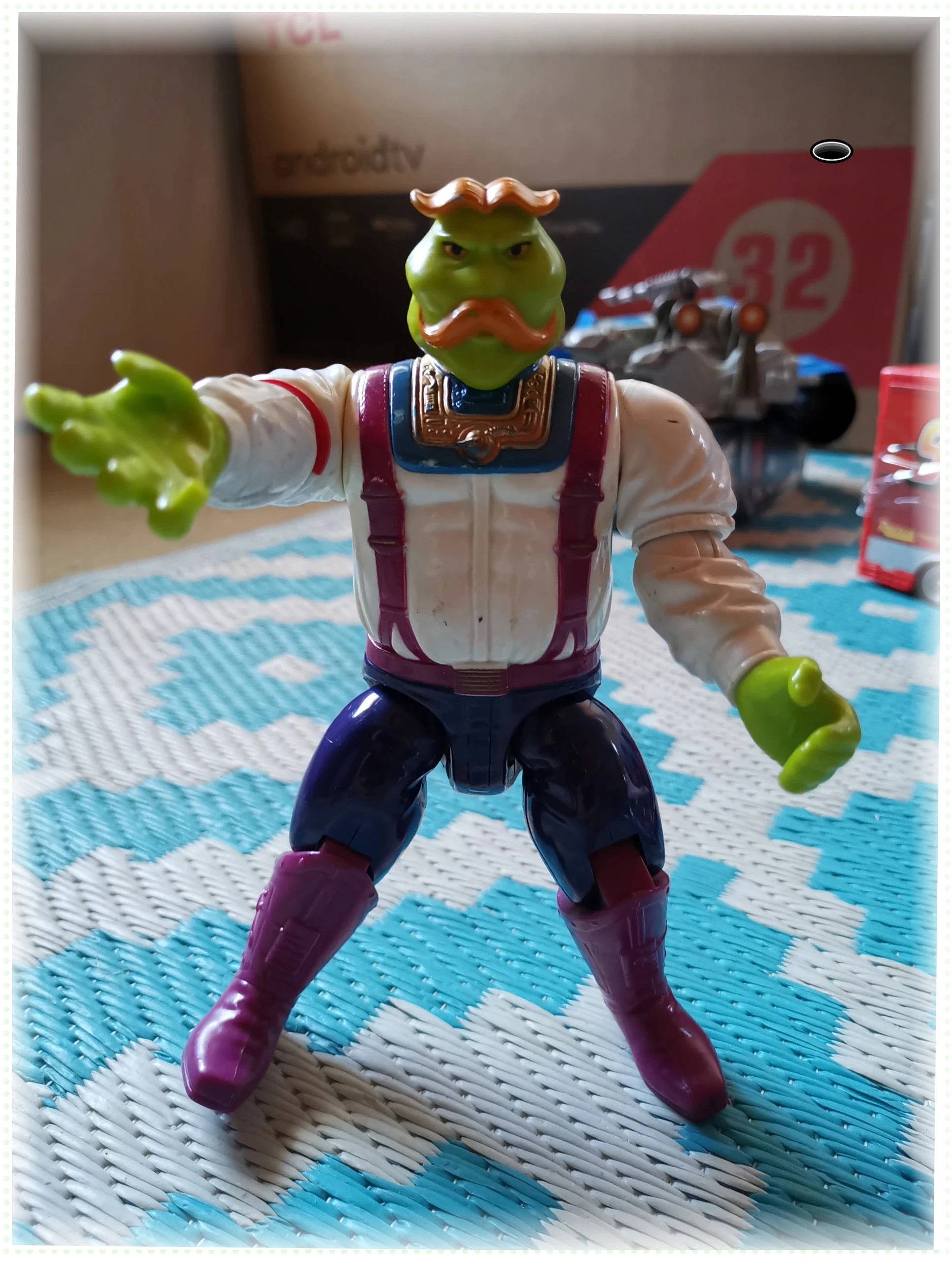 Figurine handlebar Le Moustachu Bravestarr Mattel Vintage 1986 ( – Mattel – taille Taille unique 2