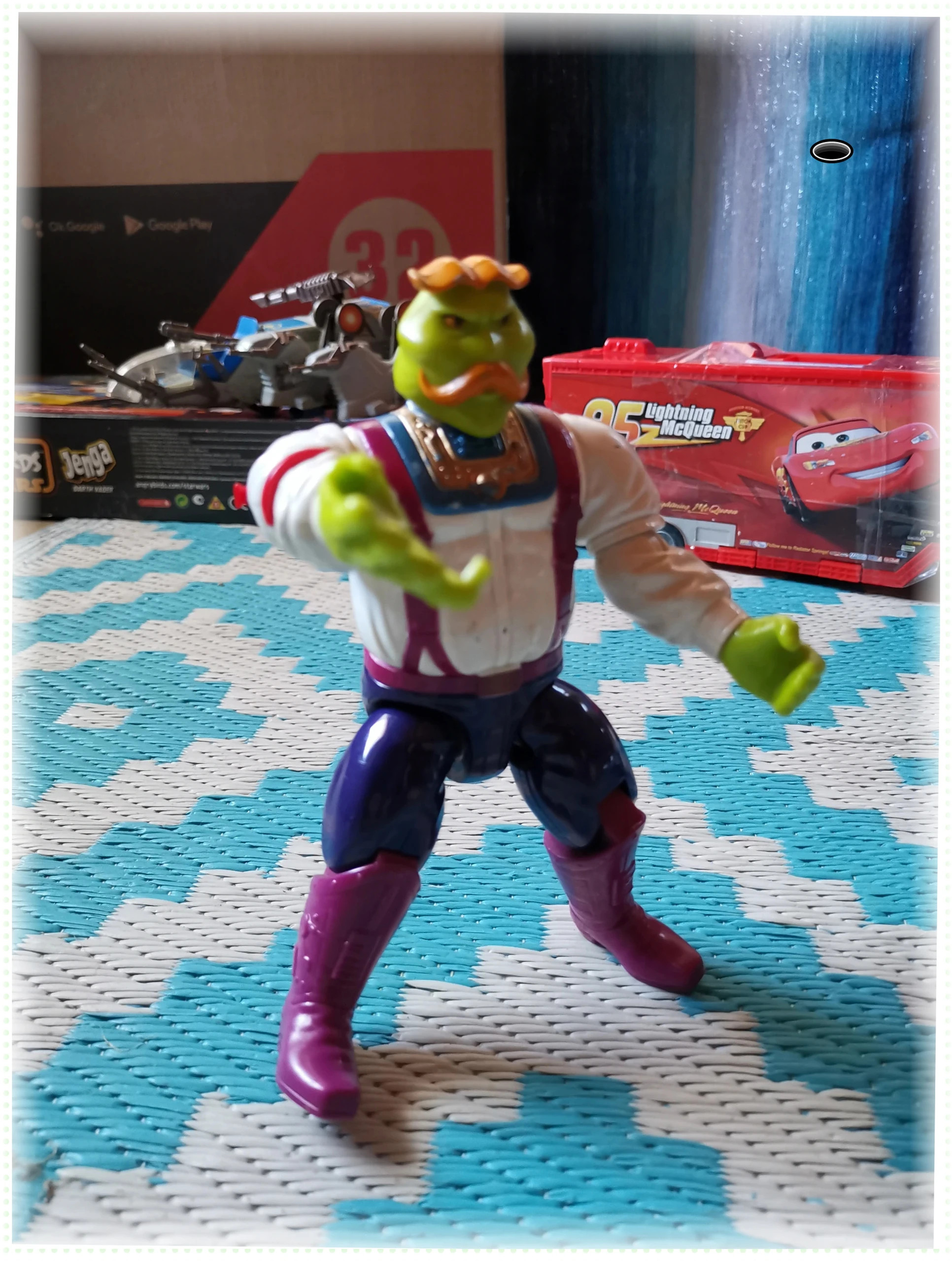 Figurine handlebar Le Moustachu Bravestarr Mattel Vintage 1986 ( – Mattel – taille Taille unique 4