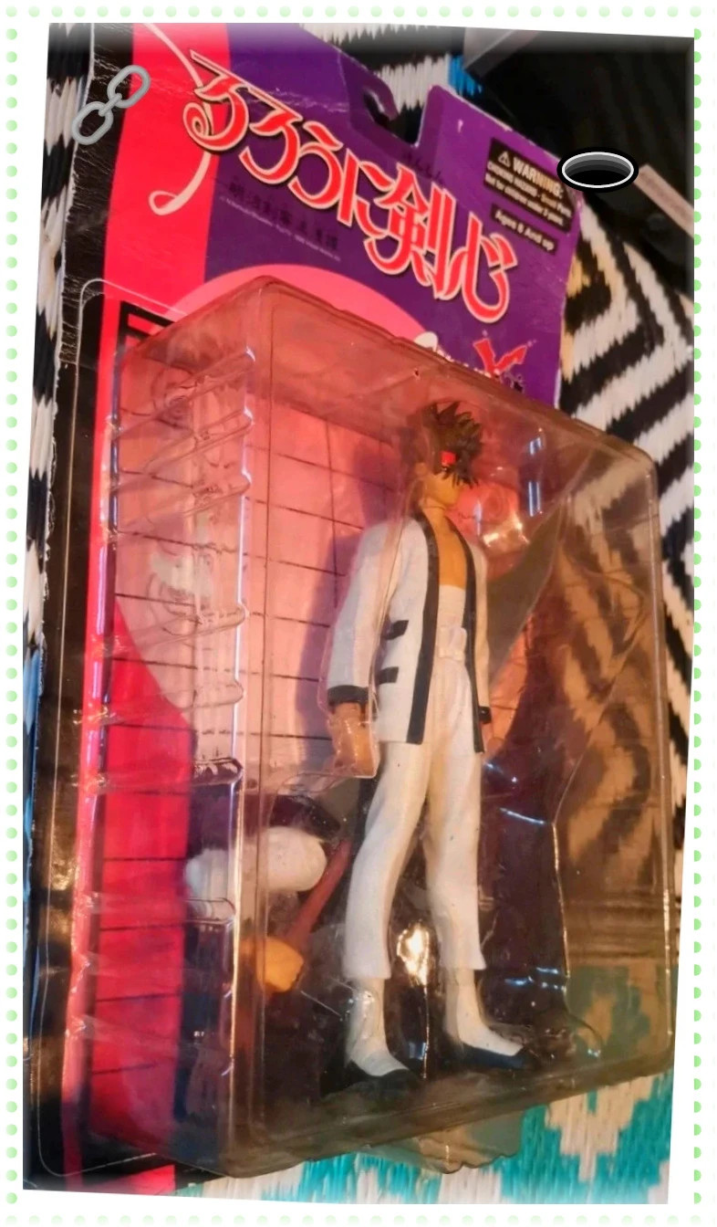 figurine vintage Samurai X Rurouni kenshin Sanosuke action figure dans sa boîte jamais ouverte – Samurai – taille Taille unique 3