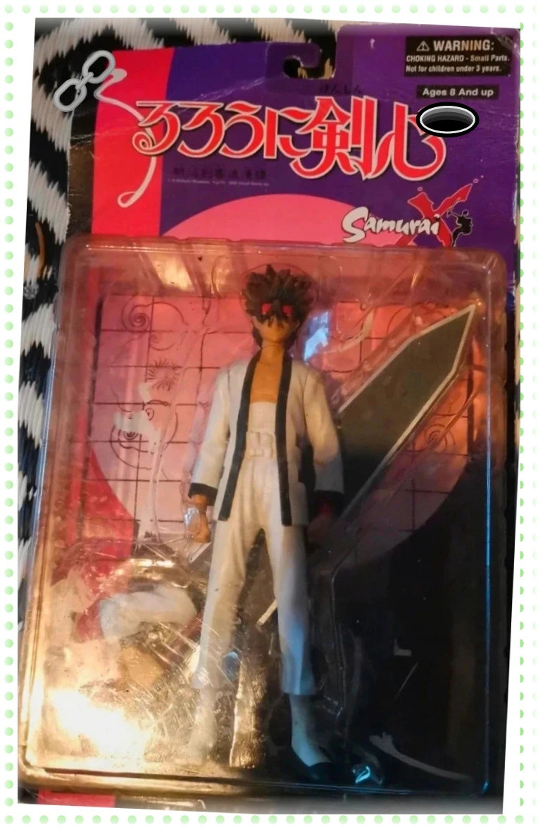 figurine vintage Samurai X Rurouni kenshin Sanosuke action figure dans sa boîte jamais ouverte
