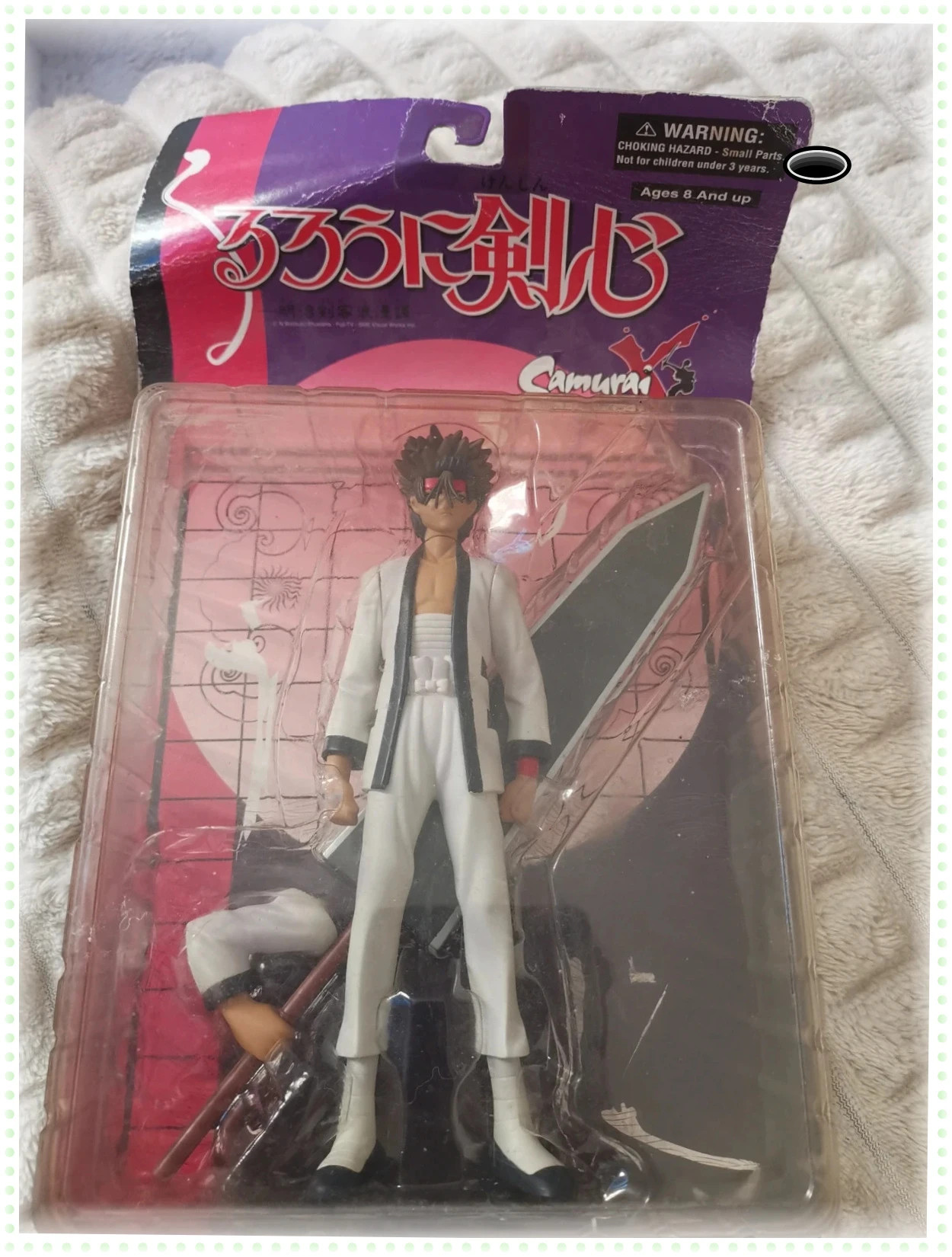 NEUF vintage Samurai x sagara sanosuke Figurine Japon Jouet Rurouni Kenshin – toycom – taille Taille unique 3