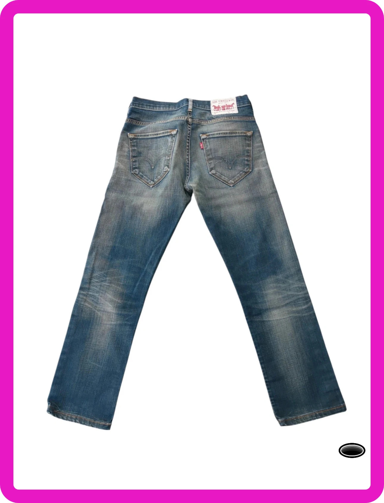 Jean levis Strauss W31 L32 stone – Strauss – taille L 3