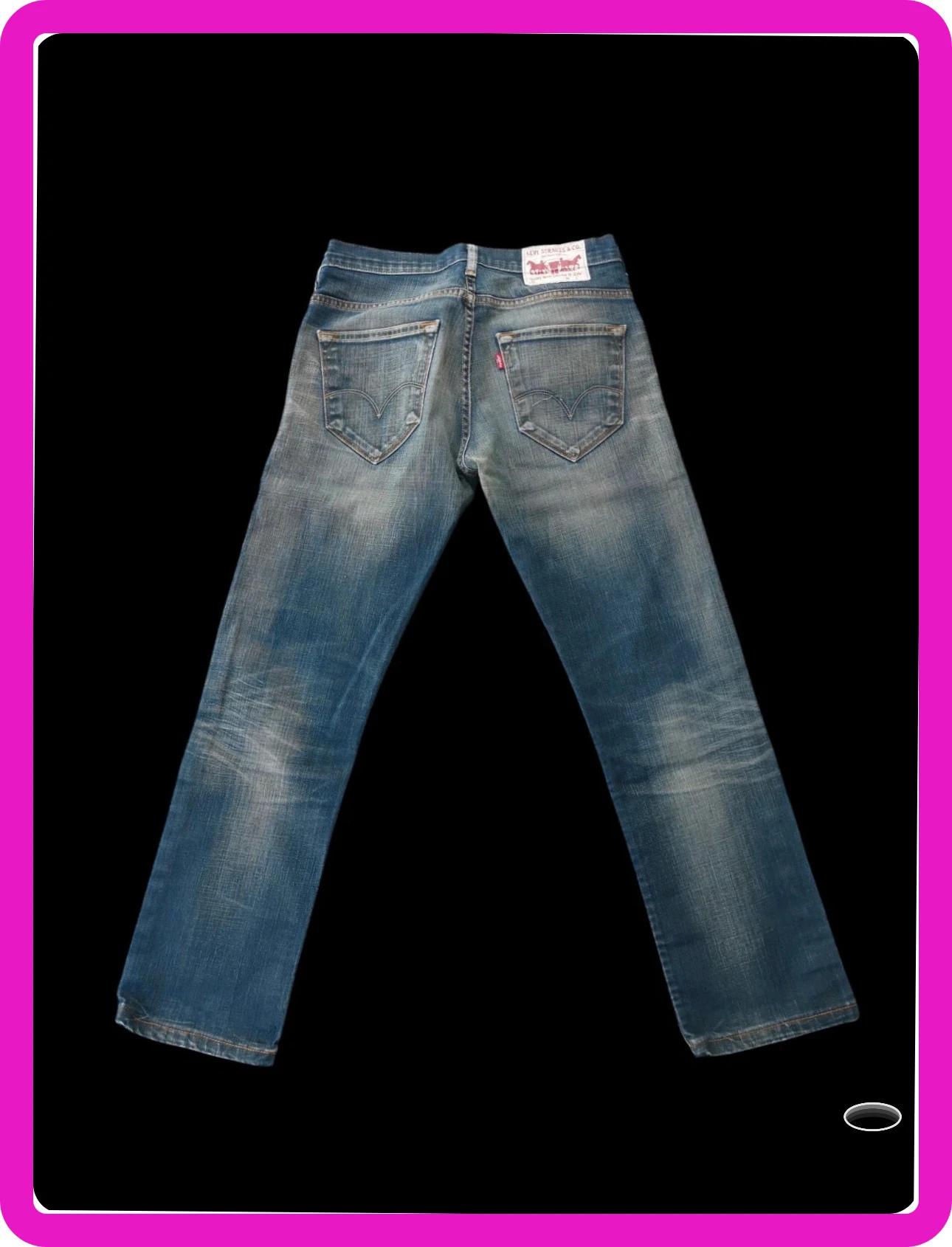Jean levis Strauss W31 L32 stone – Strauss – taille L 4