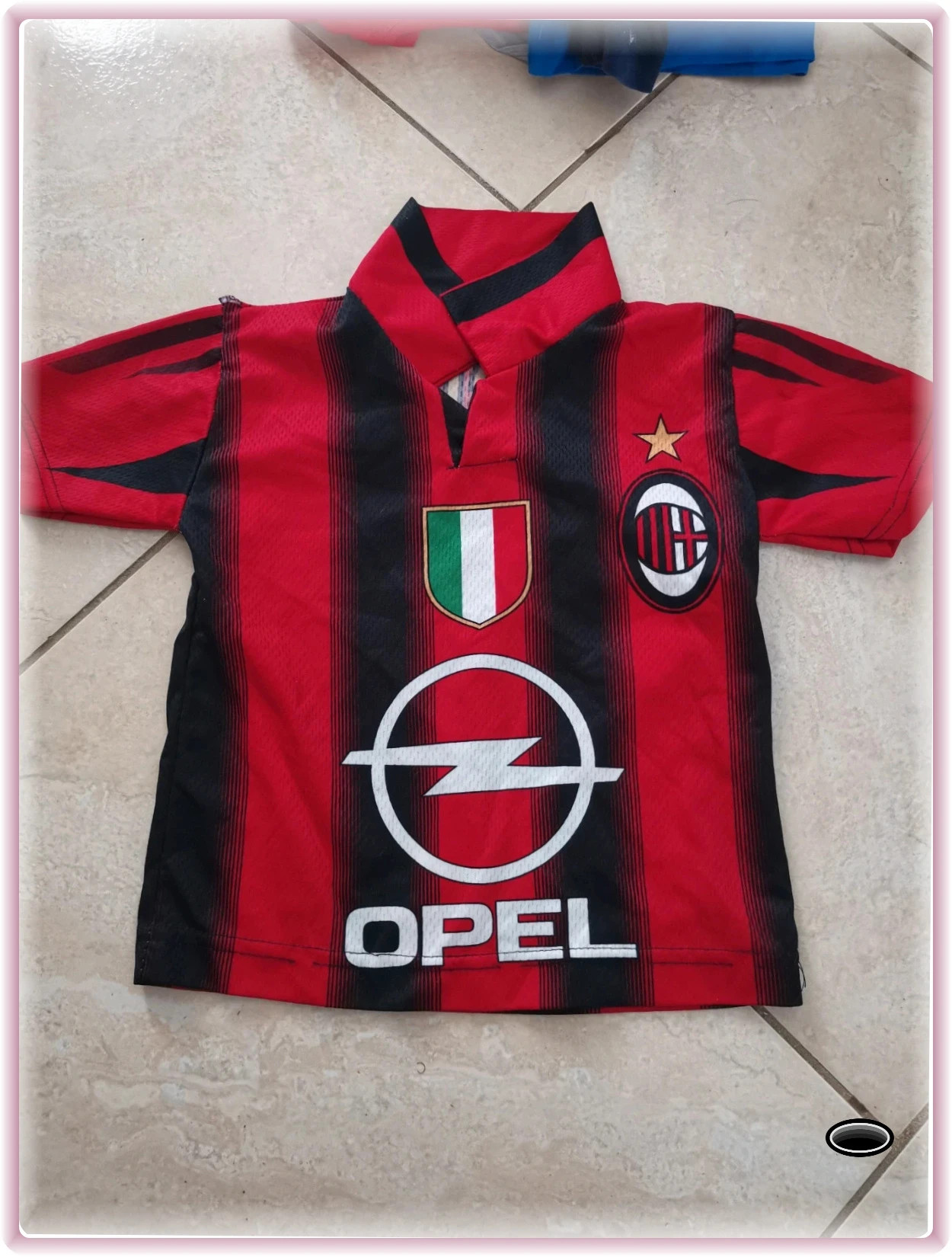 Maillot de foot enfant taille 1 ans shevchenko copie non conform a l original – taille 9-12 mois / 74 cm 2