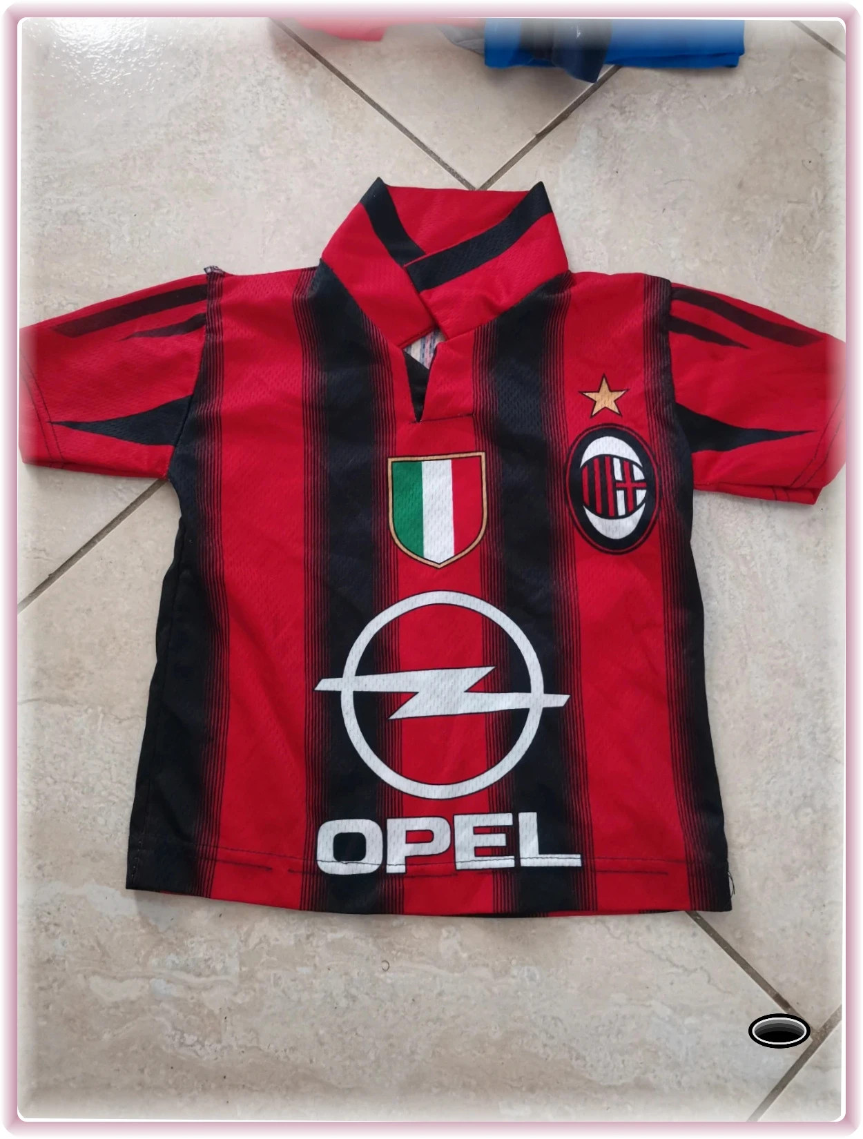 Maillot de foot enfant taille 1 ans shevchenko copie non conform a l original