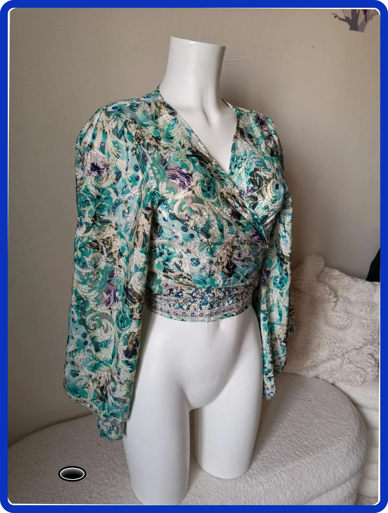 Très jolie haut cache cœur taille unique – Unique – taille Taille unique 2