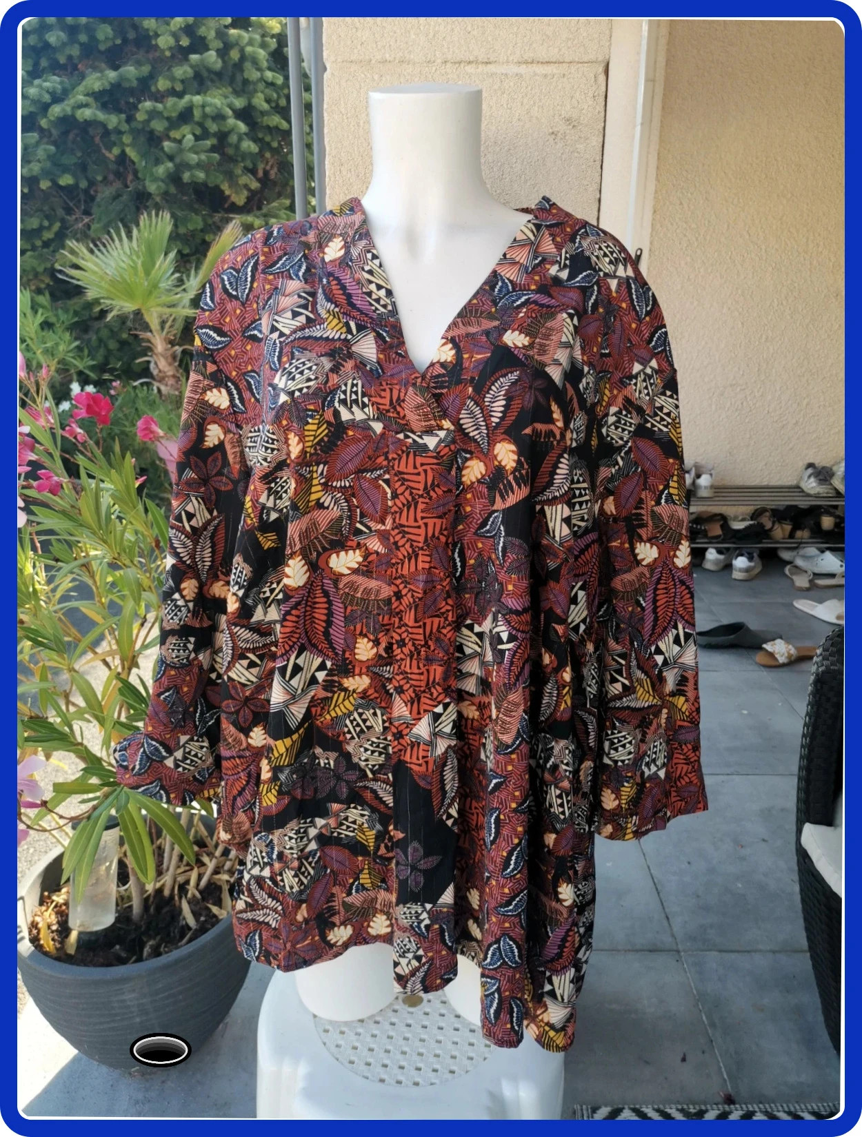 T'es belle tunique grande taille afibel. Taille 58 – Afibel – taille 8XL / 56 / 28 5