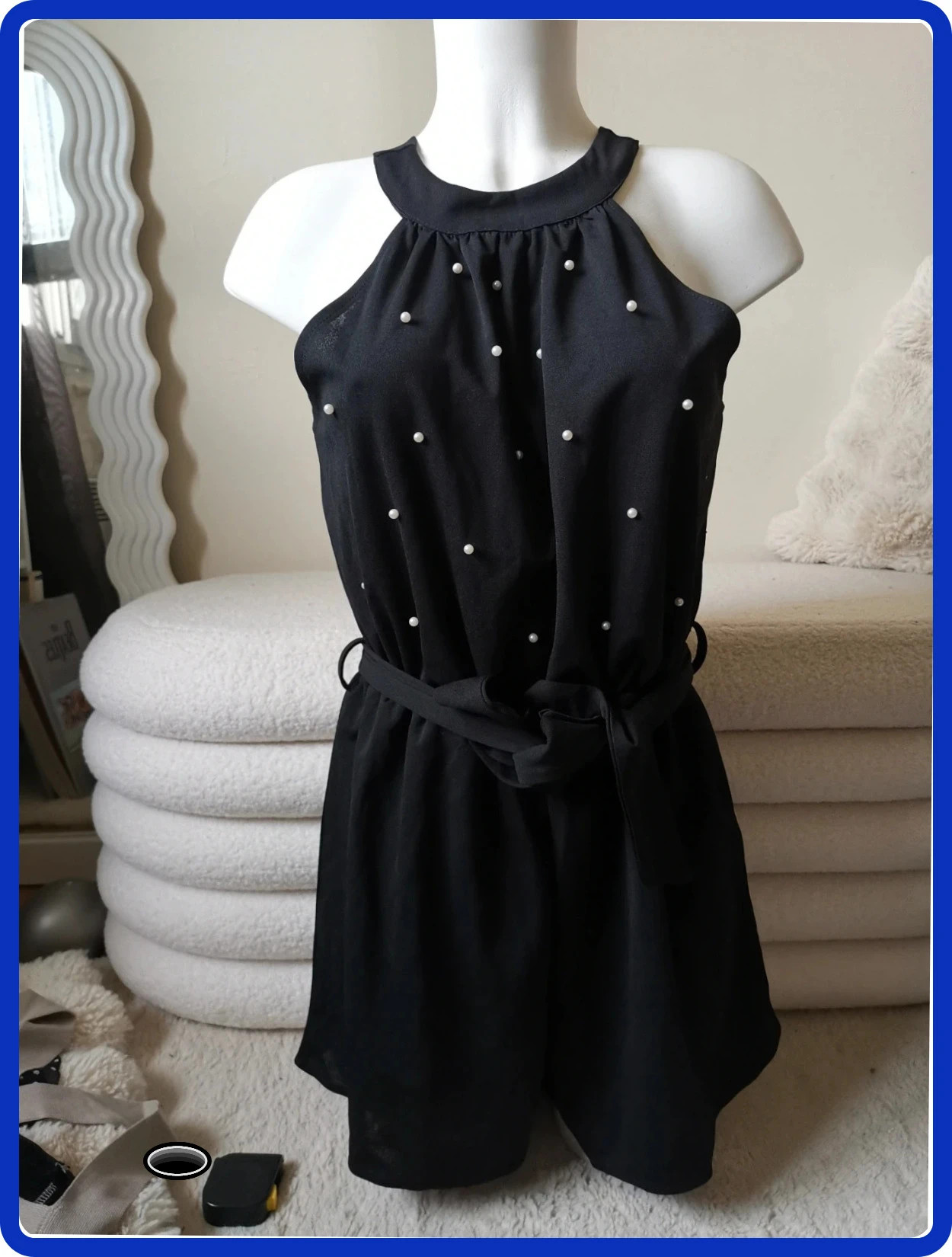 Très belle combinaison short taille s noir – Noir – taille S / 36 / 8 4
