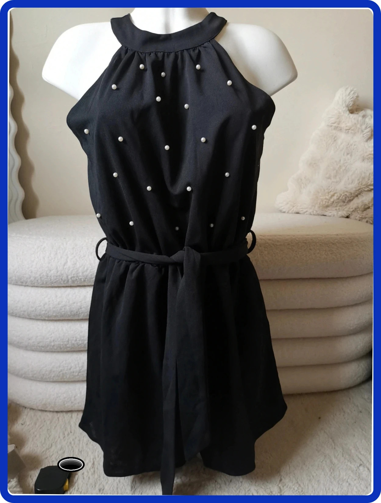 Très belle combinaison short taille s noir