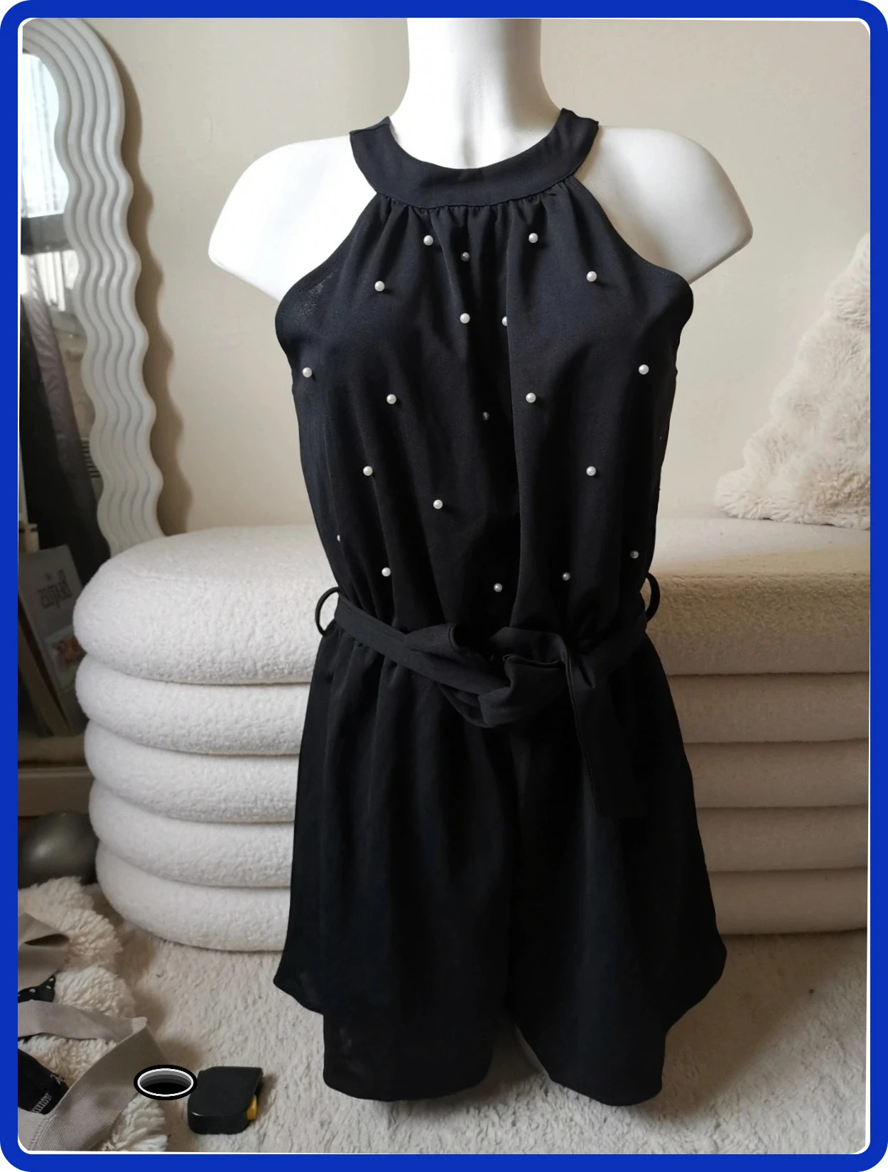 Très belle combinaison short taille s noir – Noir – taille S / 36 / 8 5