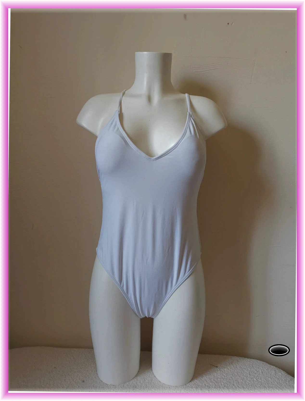 Très beau maillot de bain 1 pièce blanc taille L – taille L / 40 / 12 2