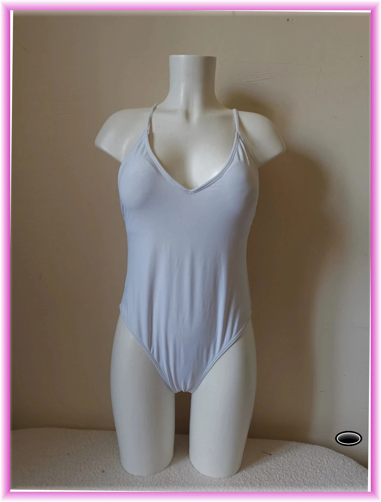 Très beau maillot de bain 1 pièce blanc taille L – taille L / 40 / 12 3