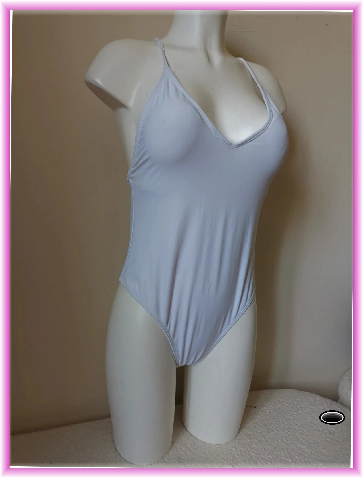 Très beau maillot de bain 1 pièce blanc taille L – taille L / 40 / 12 4