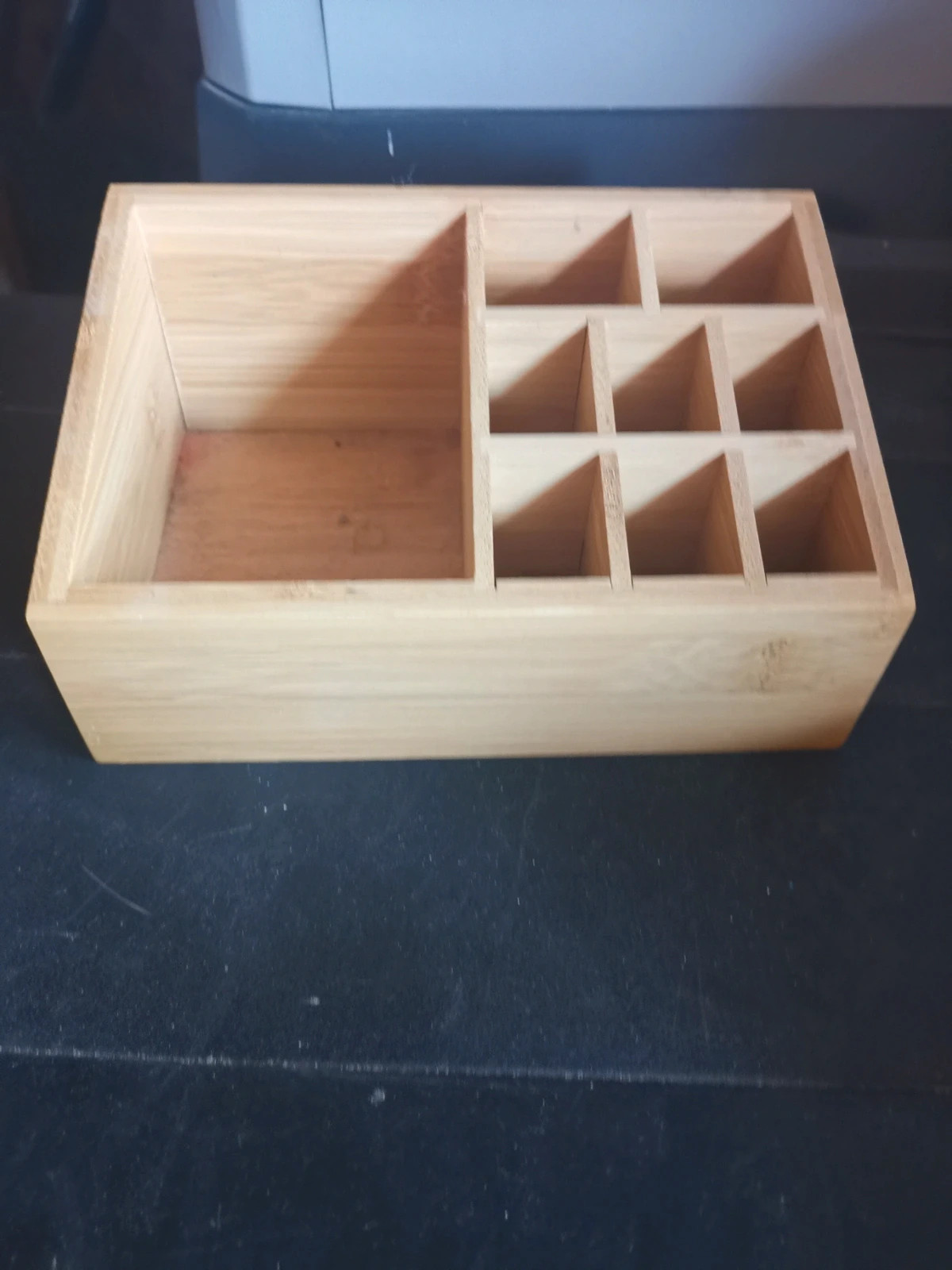 Organiseur en bois bureau ou maquillage