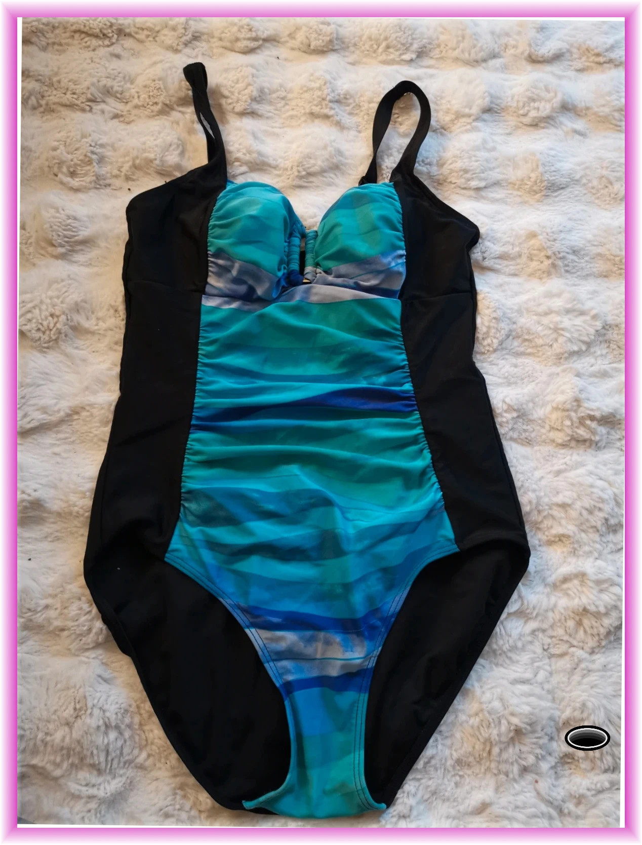 Maillot de bain taille s 1 pièce – Noir – taille S / 36 / 8 2