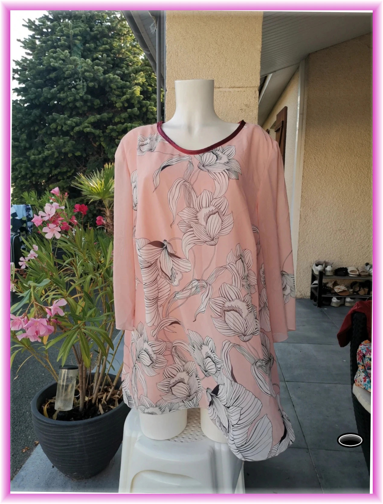Tunique afibel grande taille taille 50 légère – Afibel – taille 5XL / 50 / 22 3