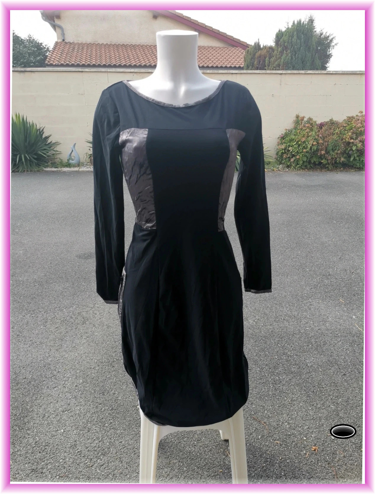 Très belle robe taille 42 hétéroclite noir