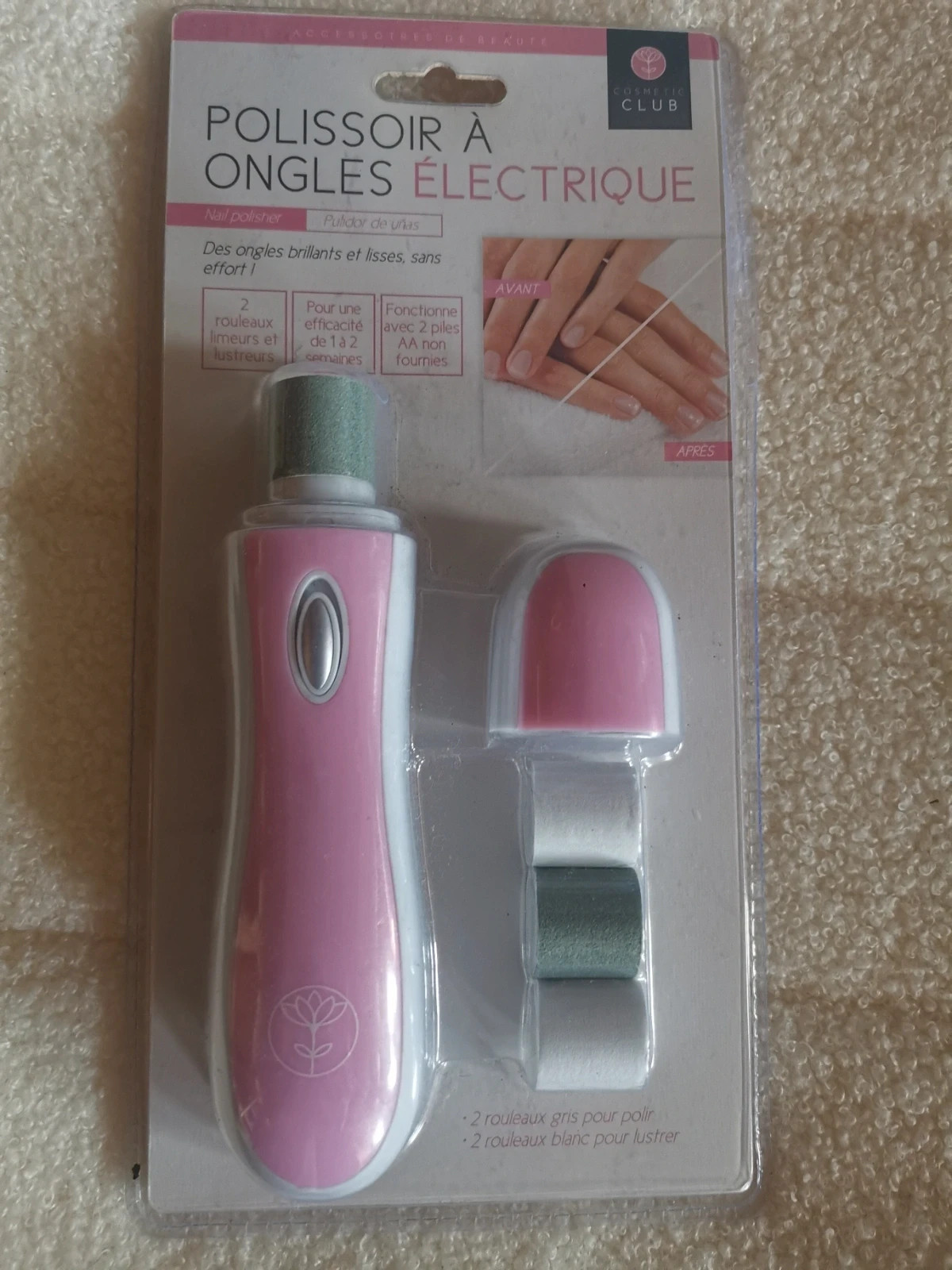 Poussoir a ongle électrique neuf