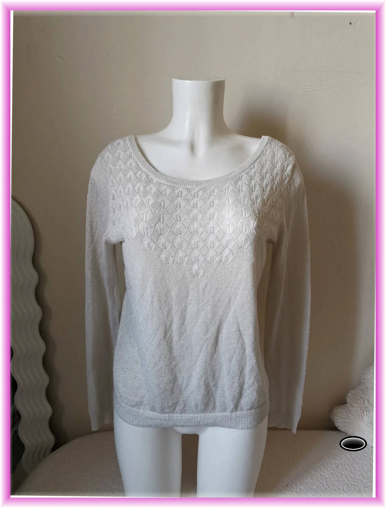 Très jolie pull crème bonobo taille L – Bonobo – taille L / 40 / 12 2