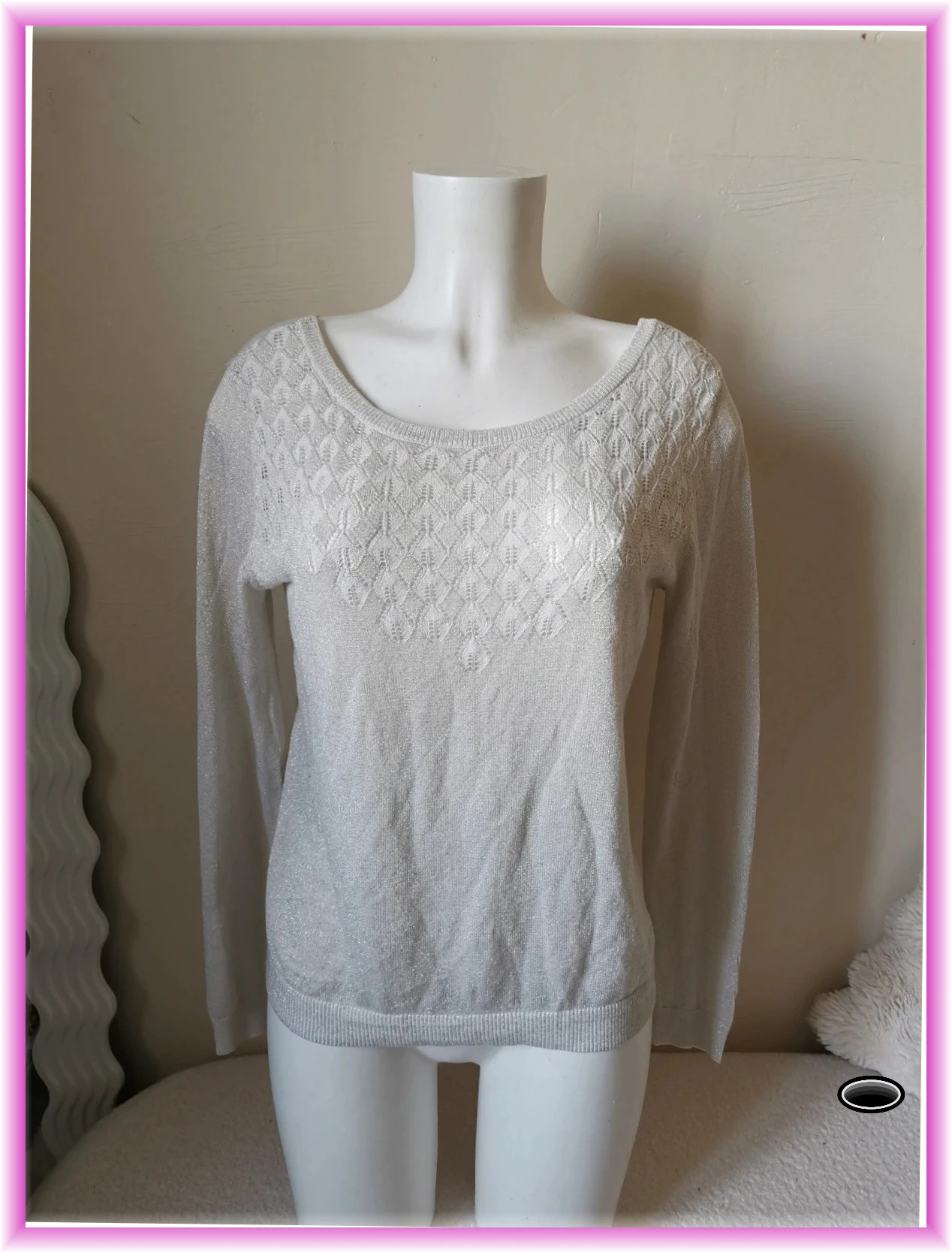 Très jolie pull crème bonobo taille L – Bonobo – taille L / 40 / 12 3