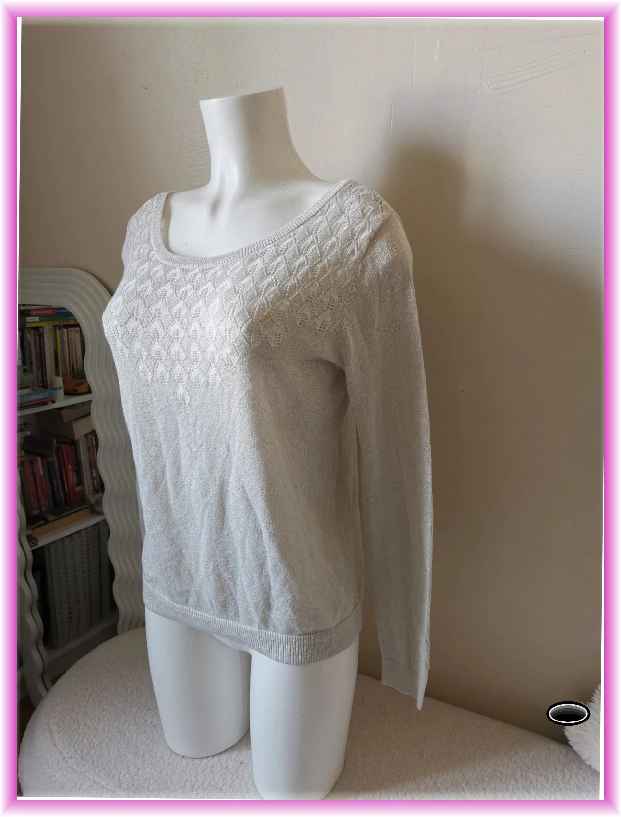 Très jolie pull crème bonobo taille L – Bonobo – taille L / 40 / 12 5