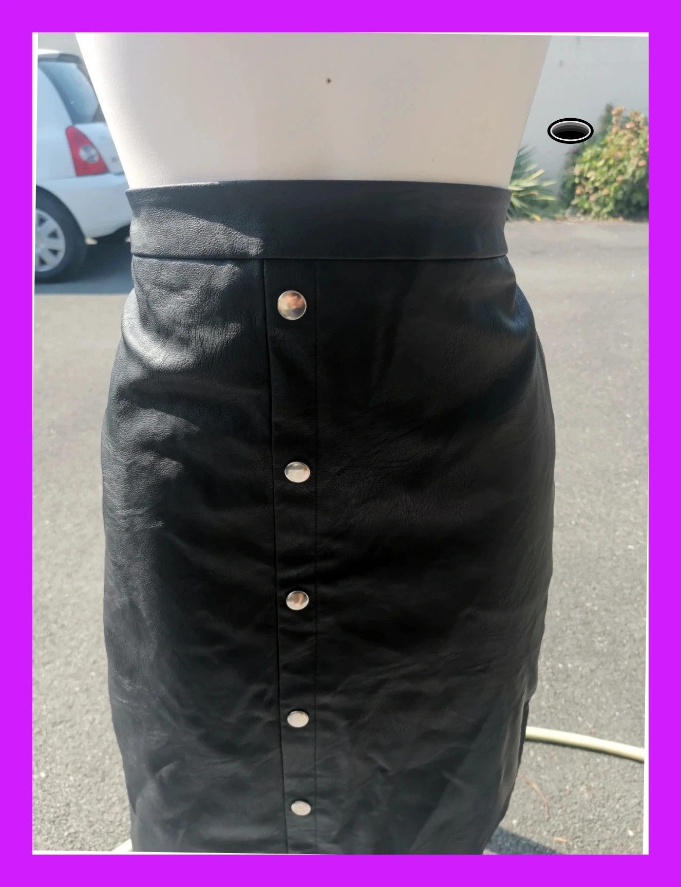 Très belle jupe simili cuir Damart taille 44 – Damart – taille XXL / 44 / 16 5