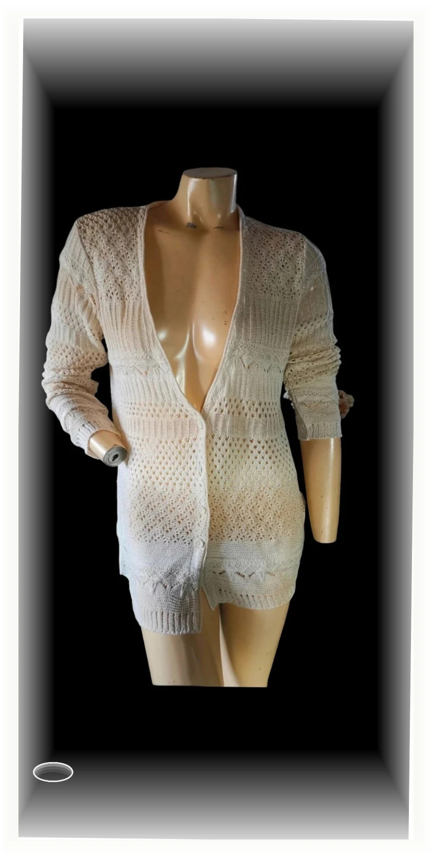 très beau gilet maille aldi Martin's taille 38