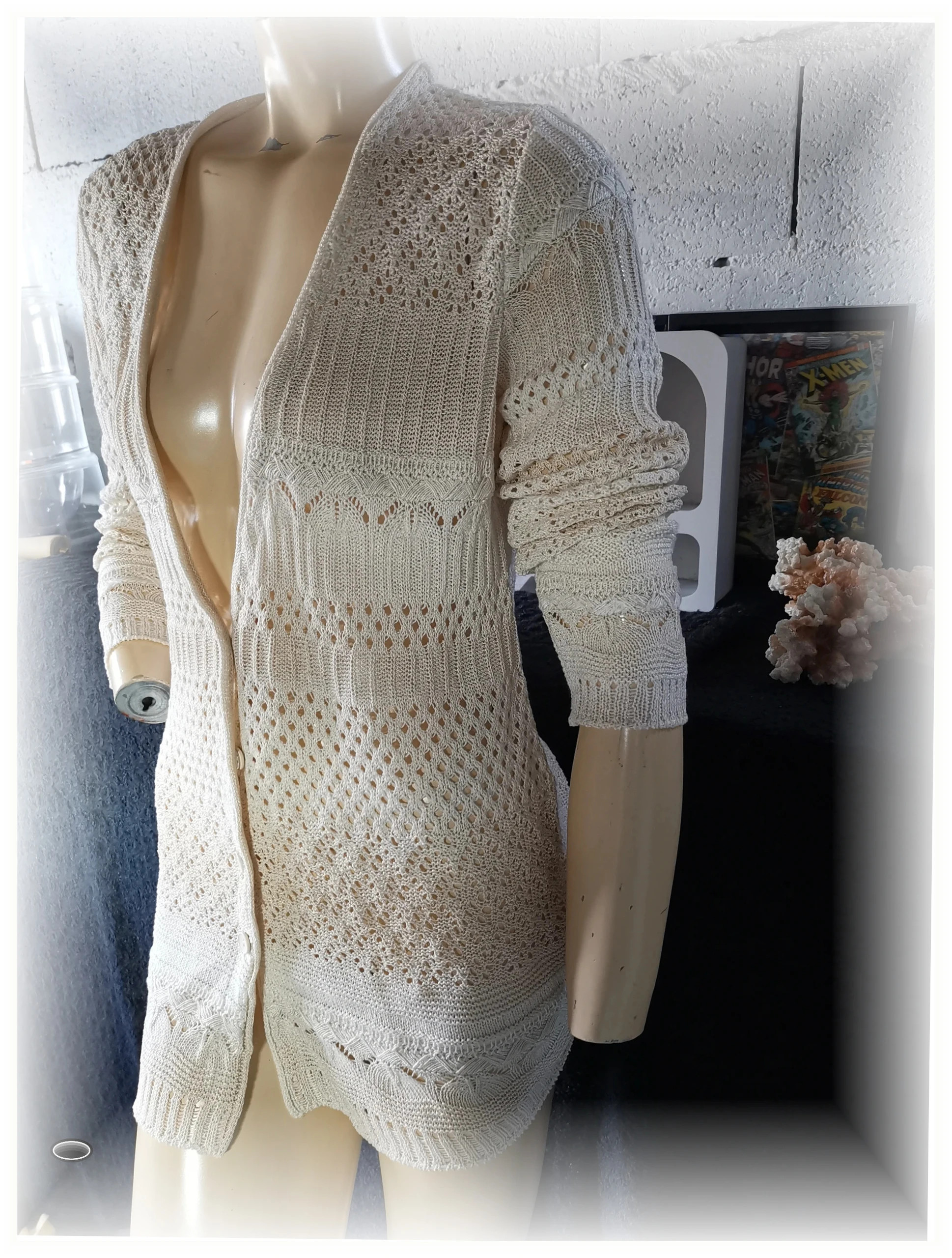 très beau gilet maille aldi Martin's taille 38 – Aldo Martins – taille M / 38 / 10 4