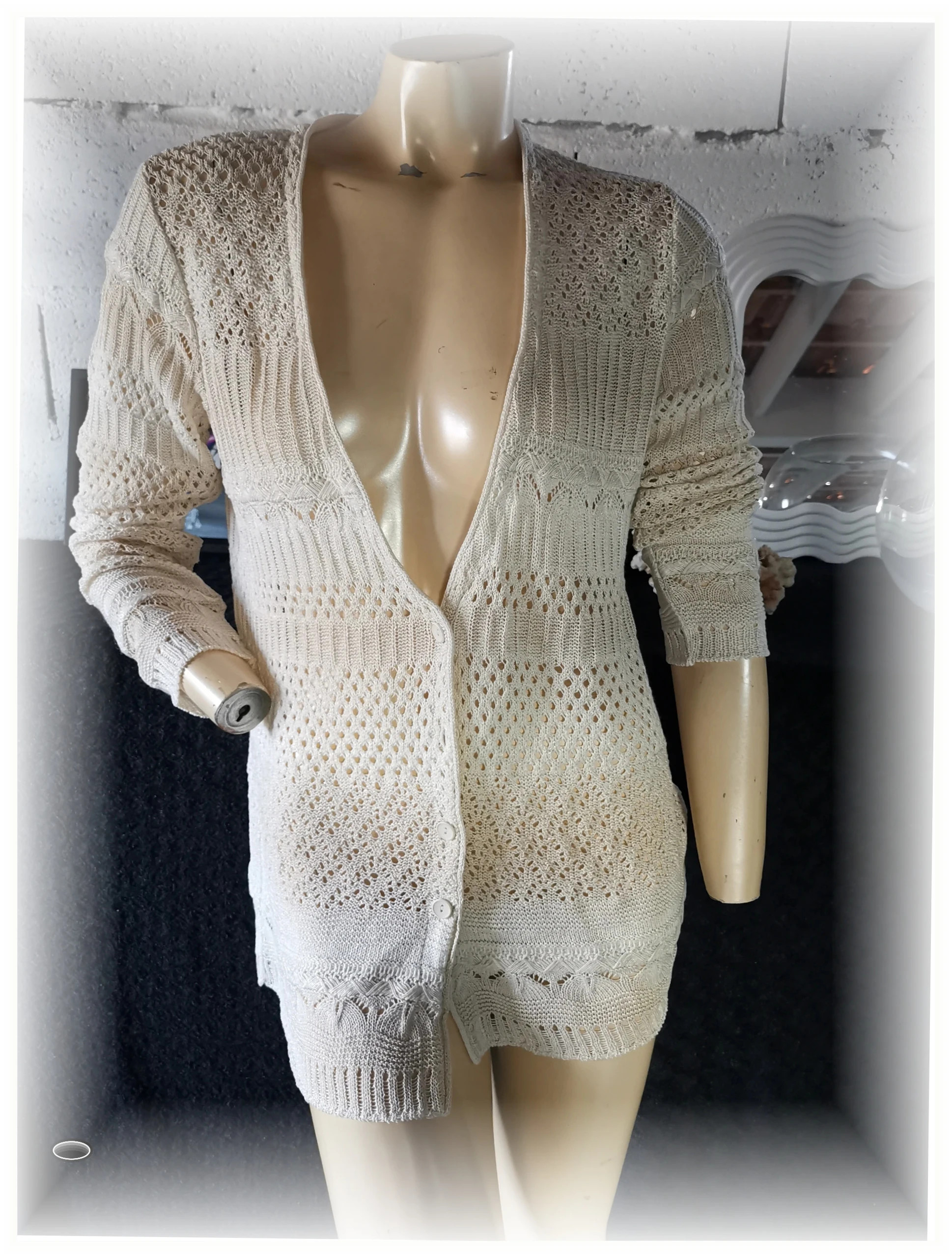 très beau gilet maille aldi Martin's taille 38