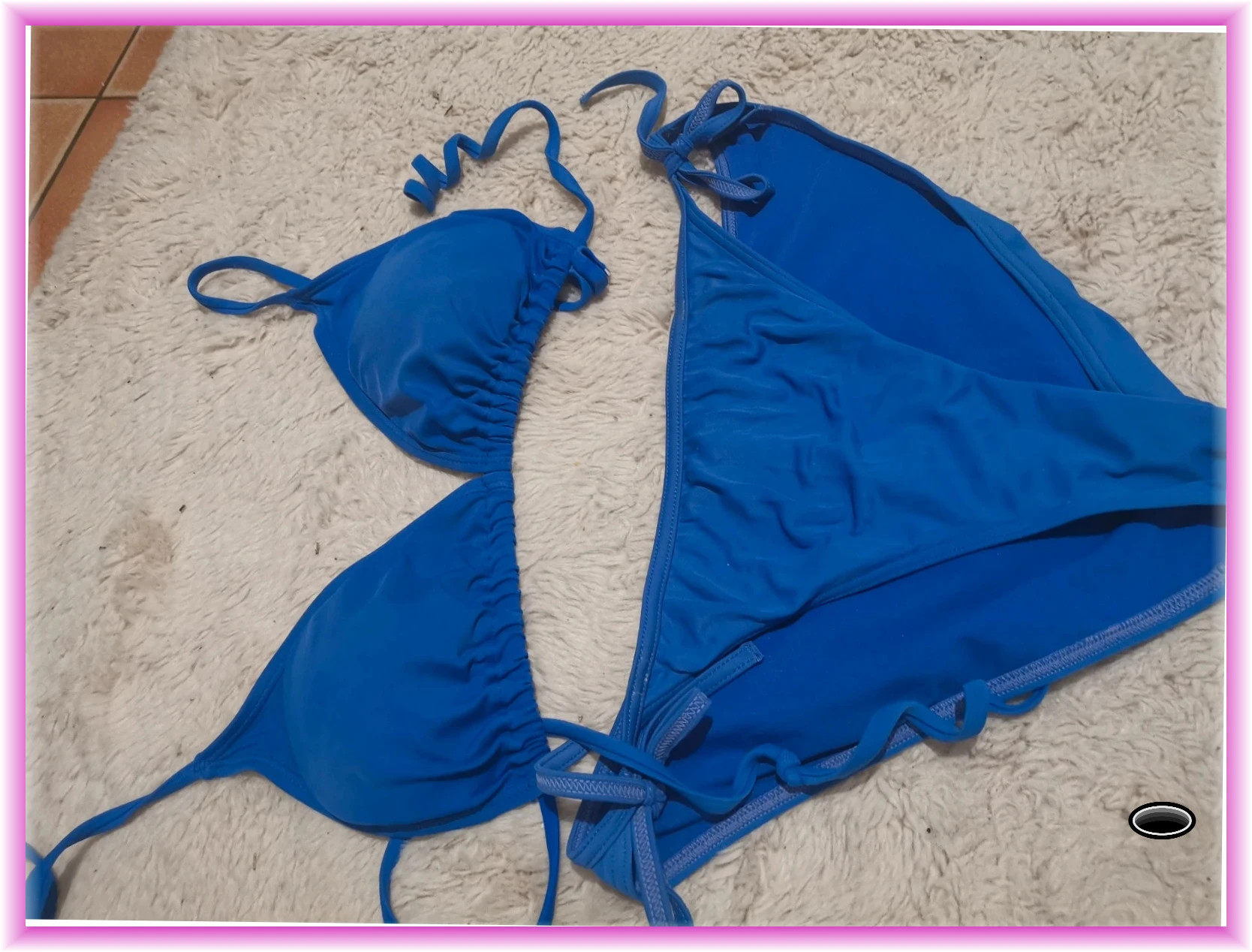 Maillot de bain taille 40 bleu 2 pièces – Tribord – taille L / 40 / 12 2