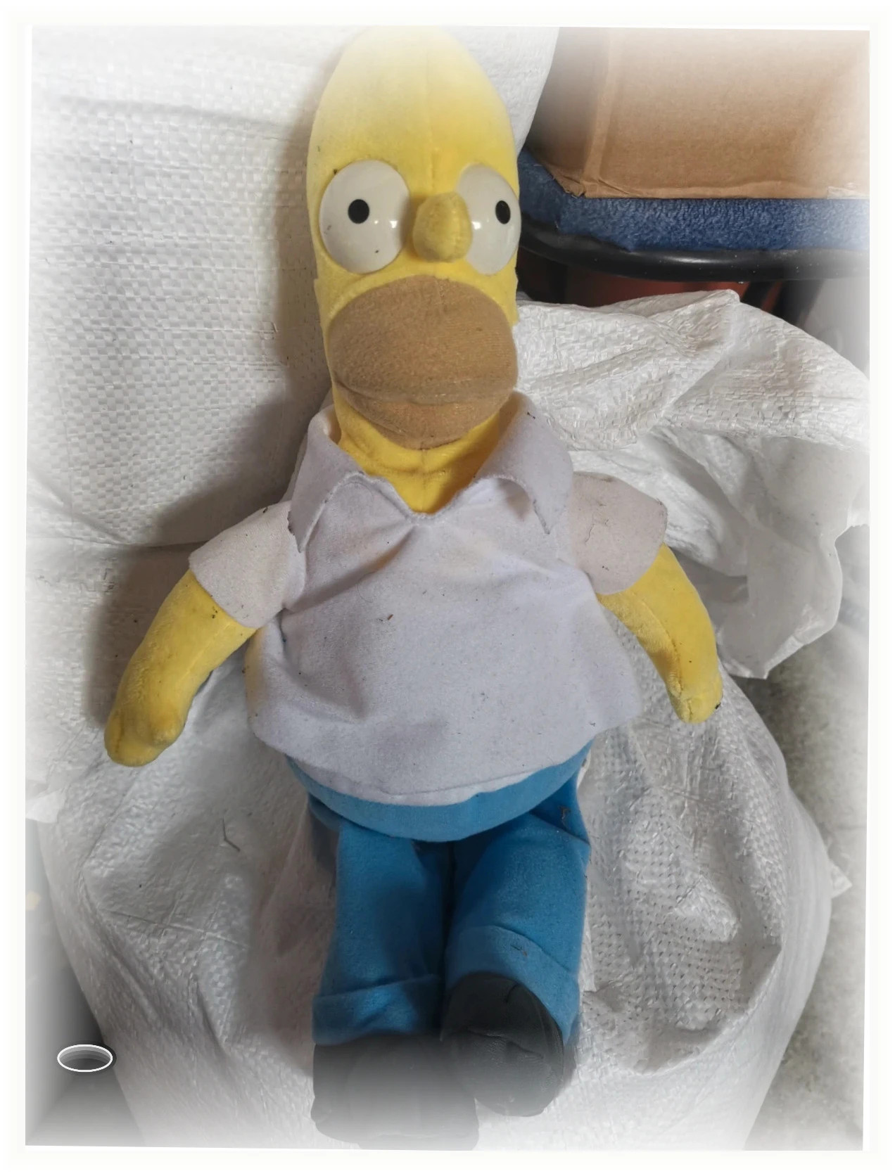 Grande peluche Homer Simpson original