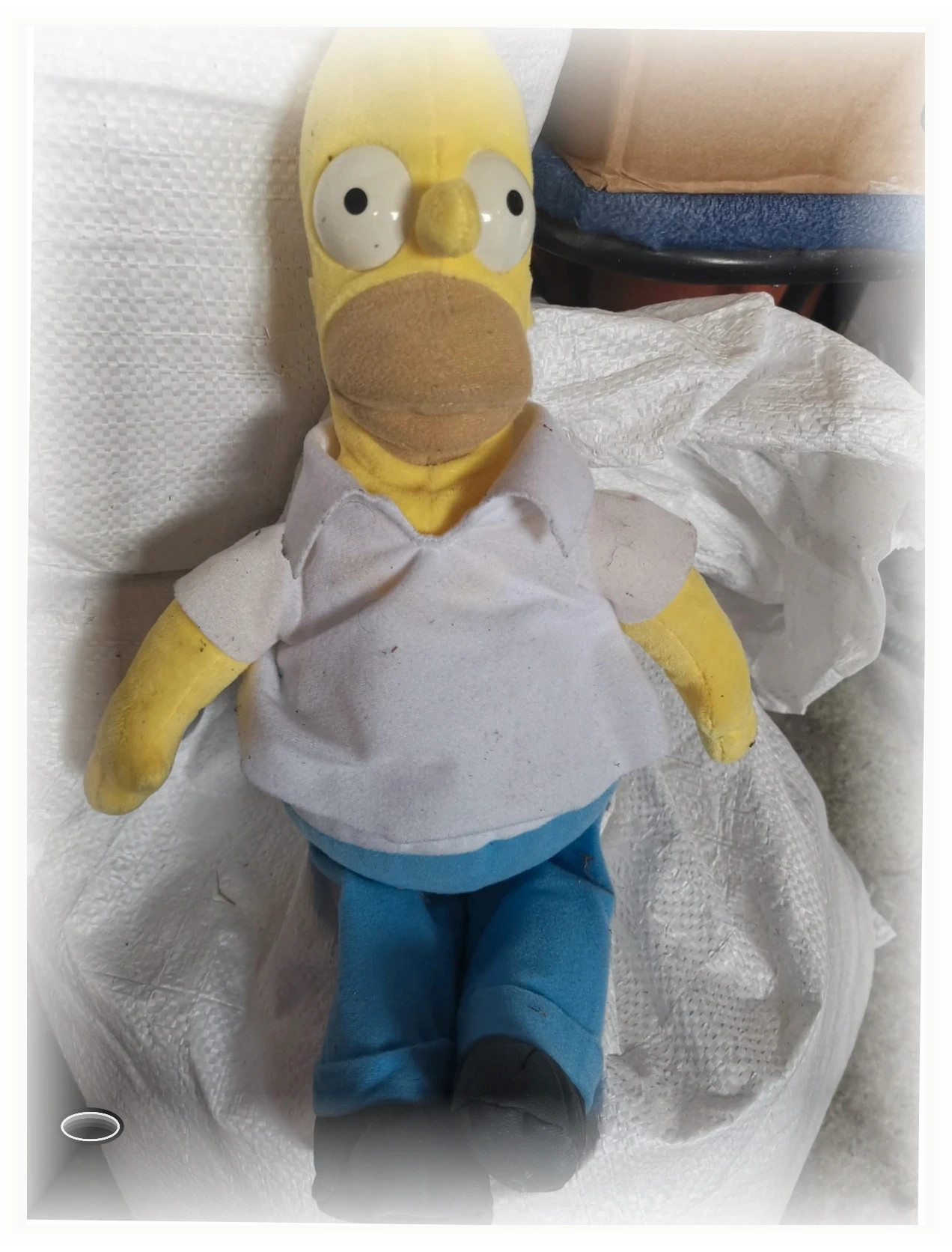 Grande peluche Homer Simpson original – The Simpsons – taille Taille unique 2