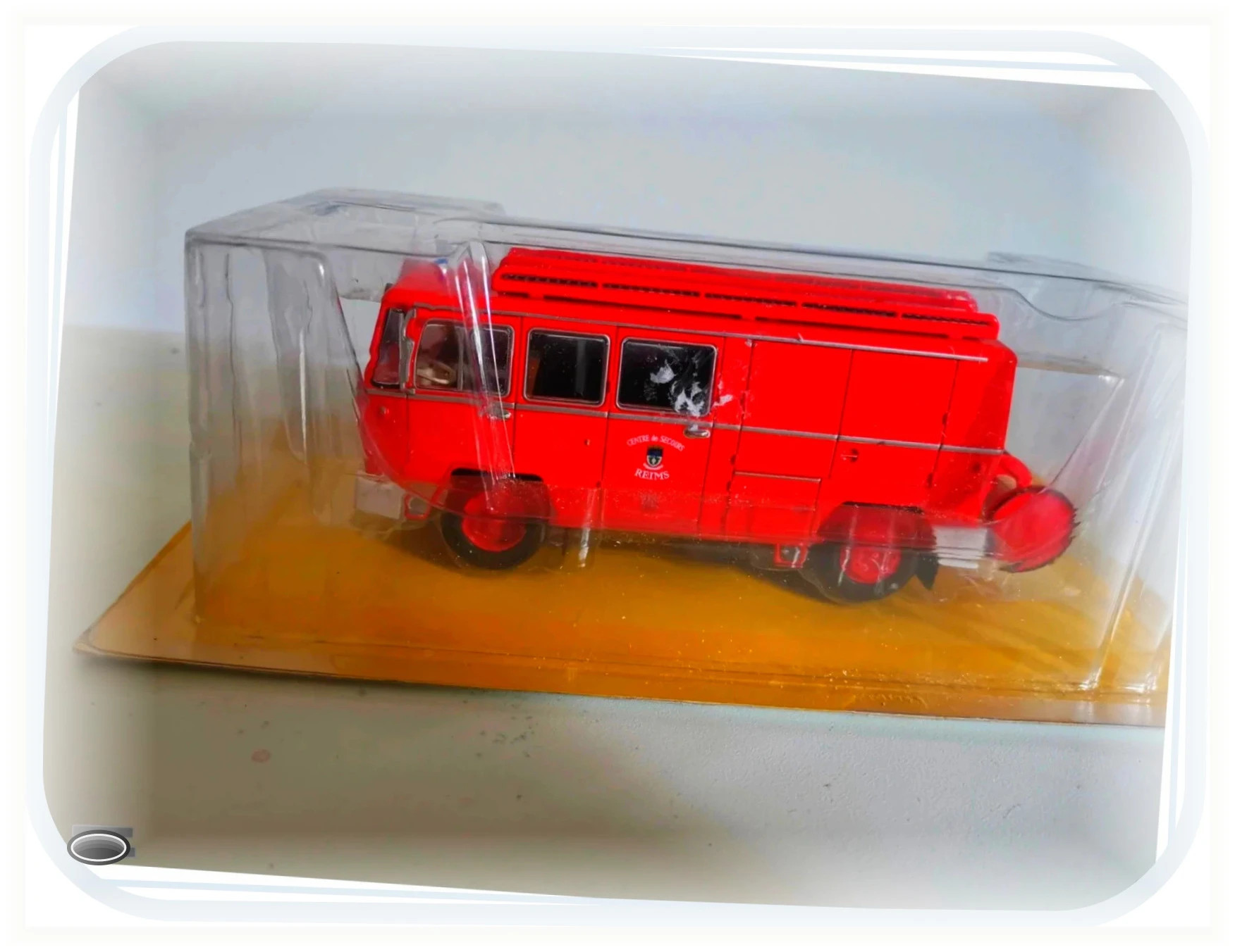 Ixo Presse Hachette Pompiers 1/43 - Berliet Gak 70 Reims