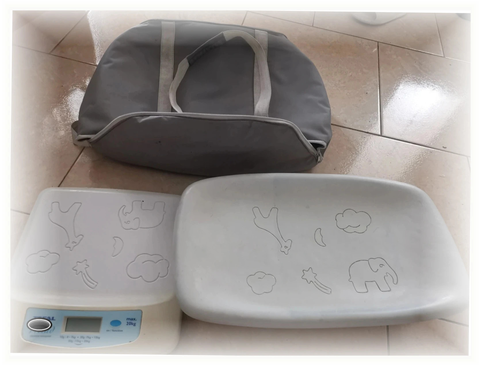Pèse bébé prelud jusqu'à 20kg avec sac de transport ideal pour – Tefal 2