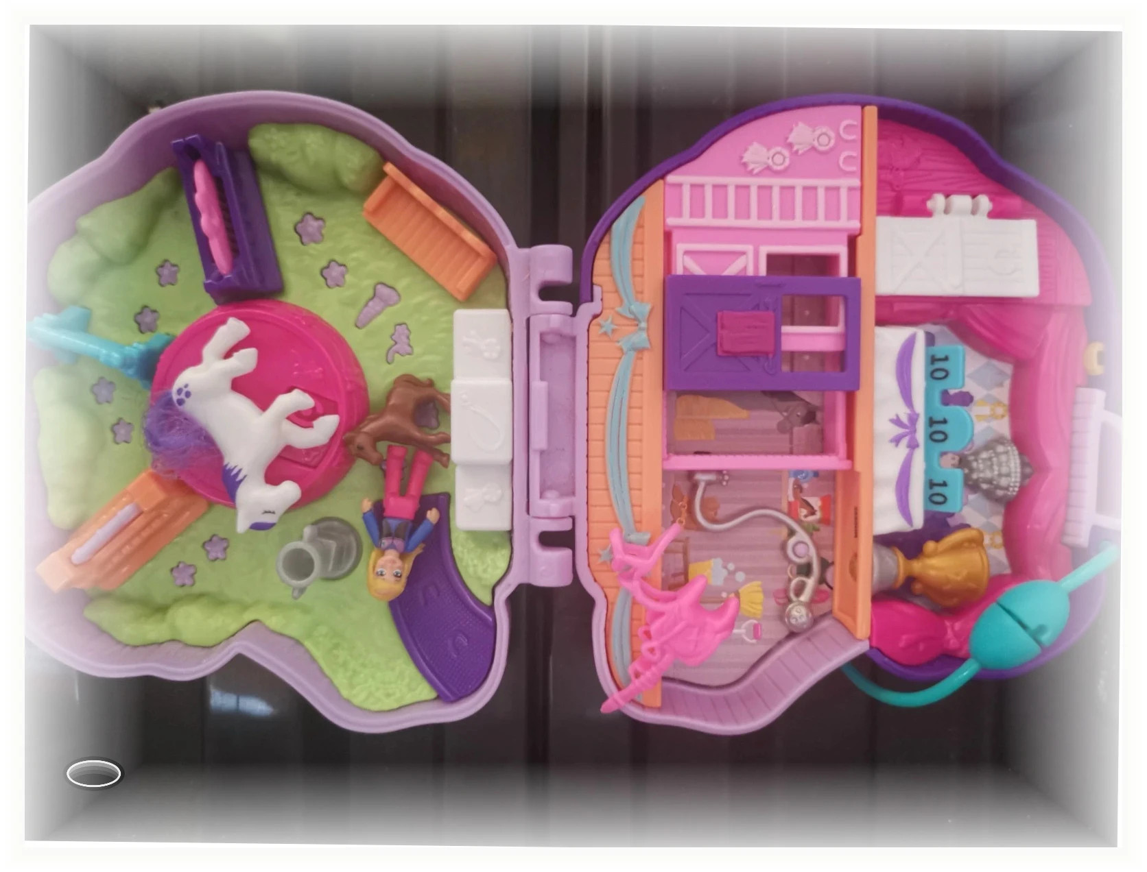 Coffret Polly Pocket Cheval Violet - Mattel – Polly Pocket – taille Taille unique 3