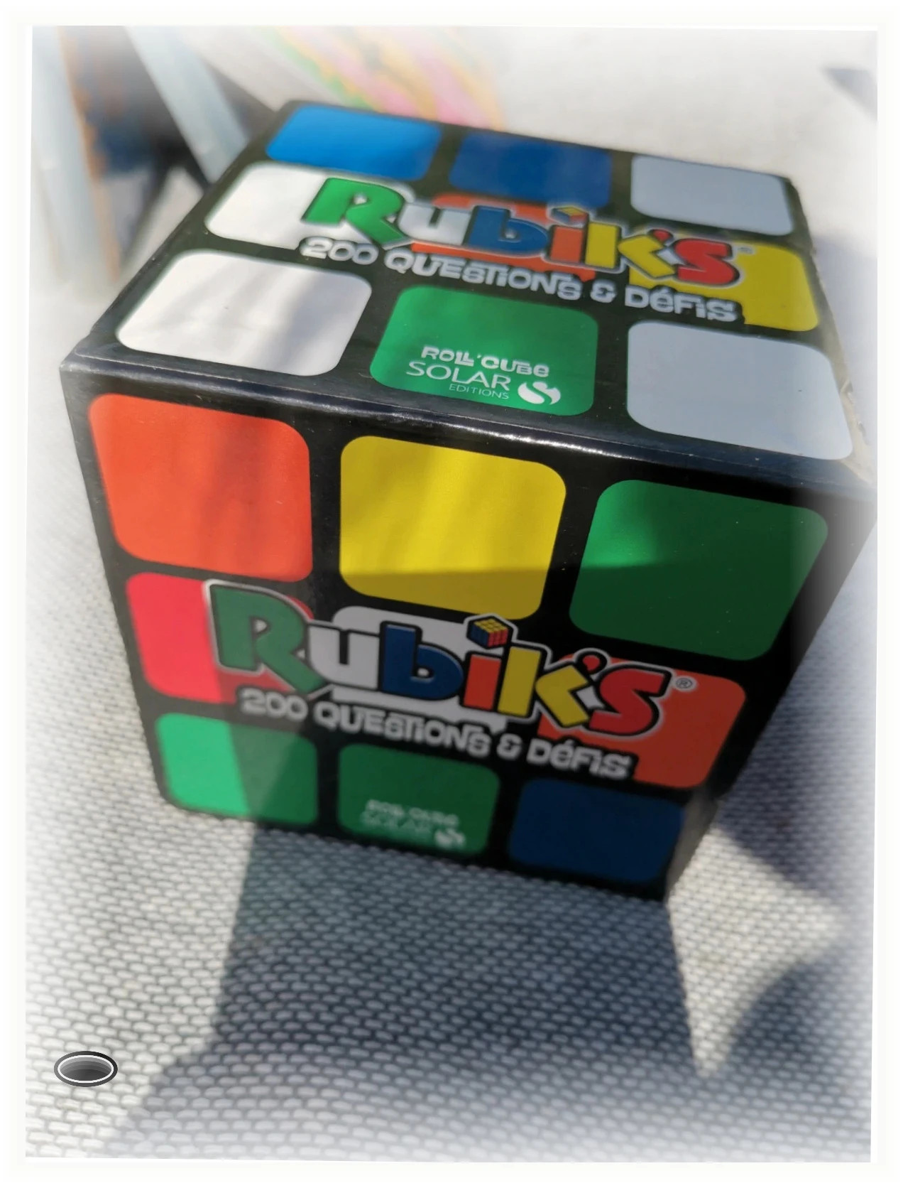 Jeu question défi rubiks cube