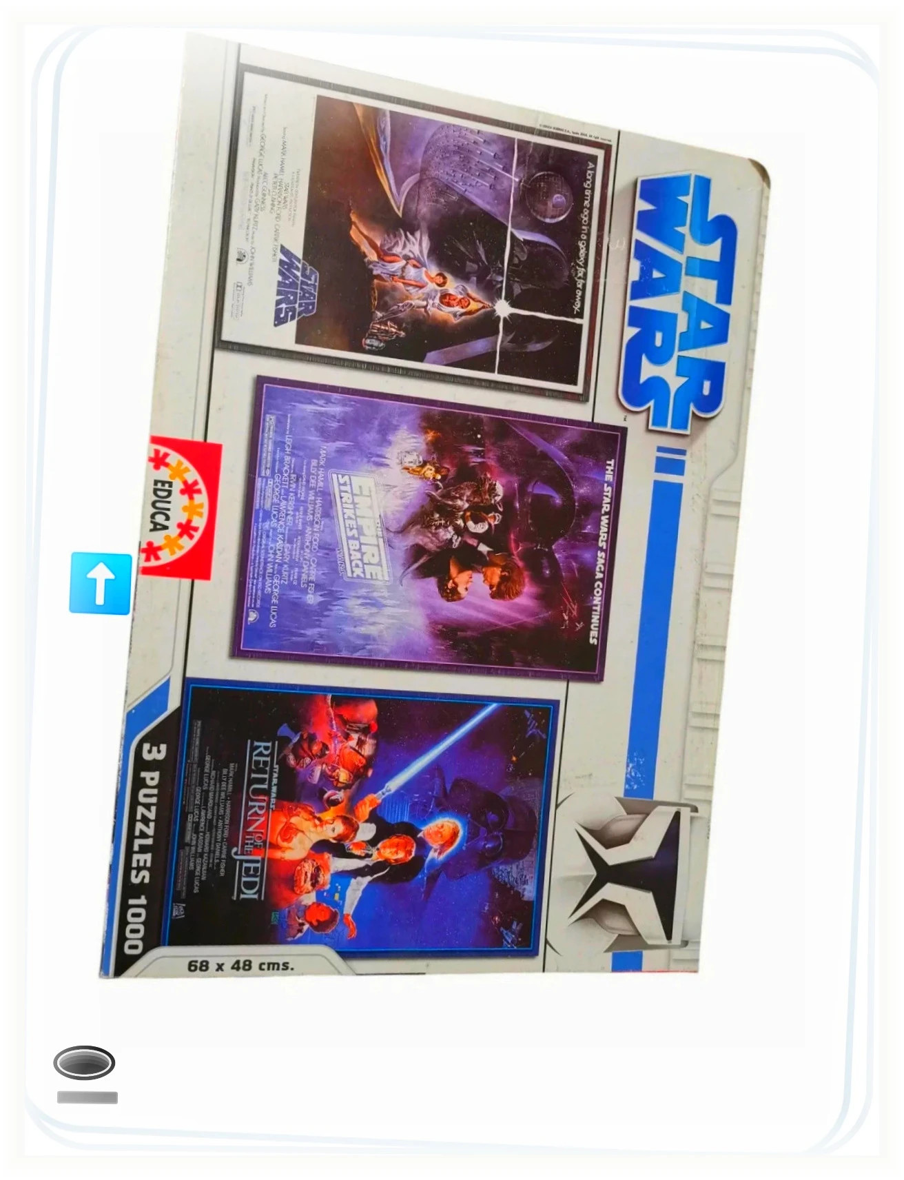 3 puzzle collector très rare de la première trilogie de Star Wars – Star Wars 4