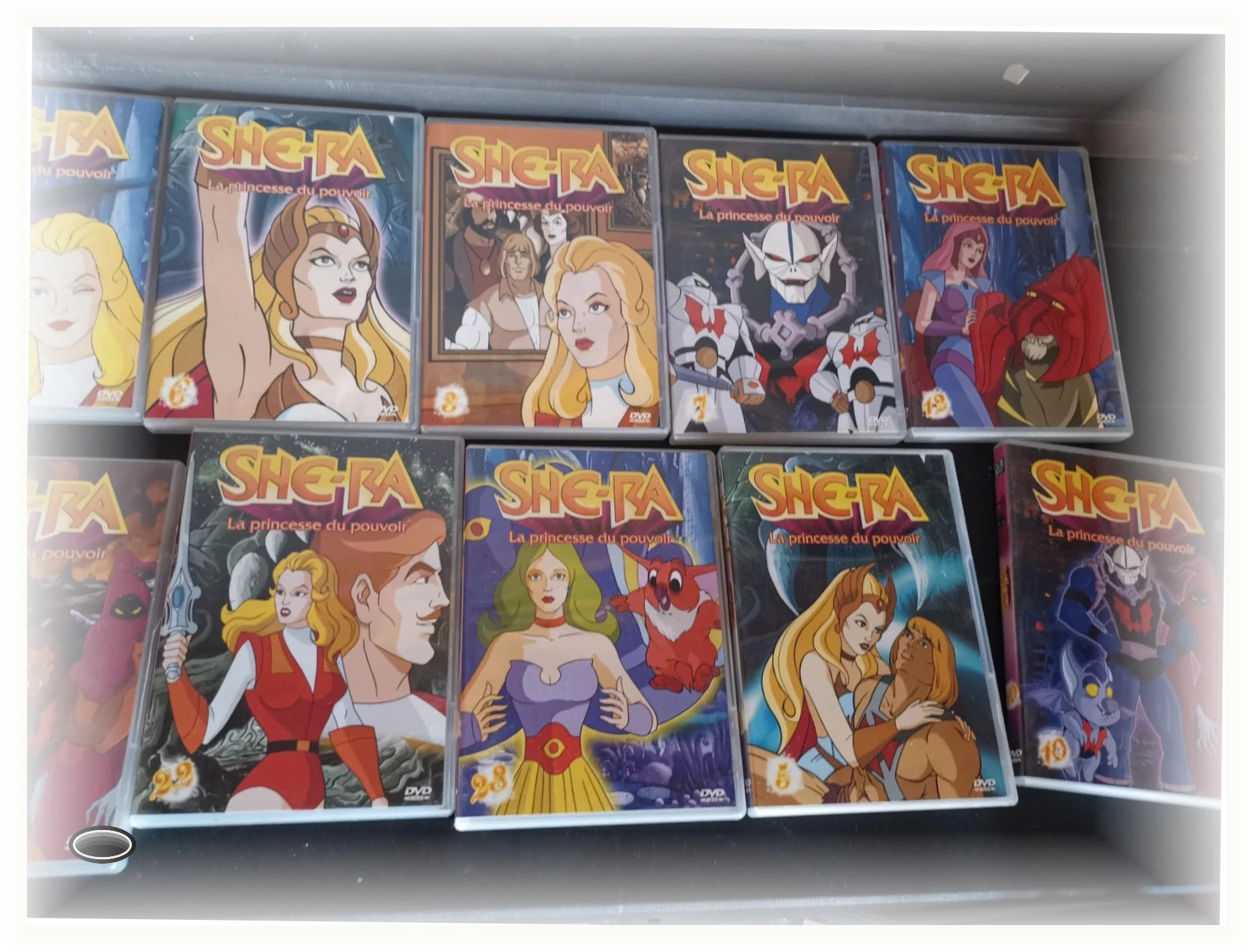 Lot dvd collector série Shera 14 dvd