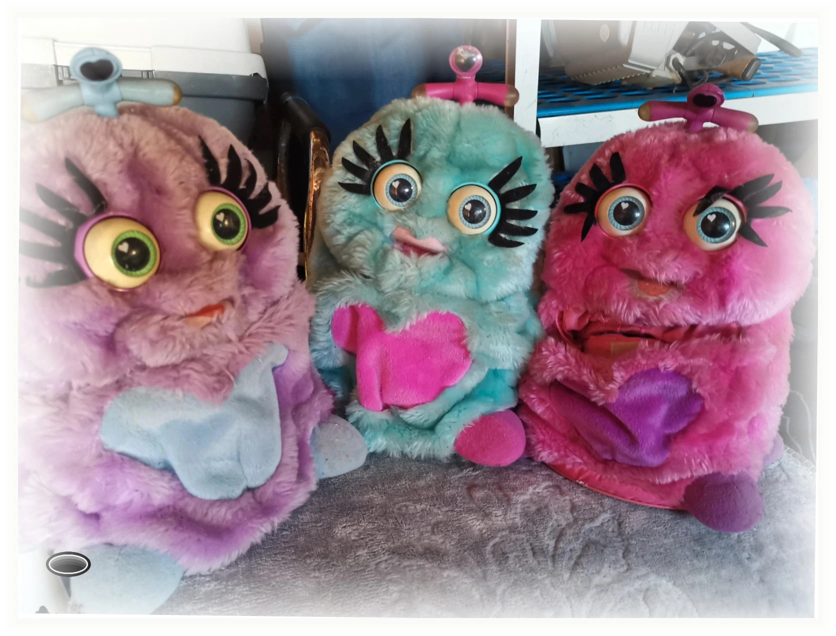 Lot de 3 grand furby wuvluv marque to my vintage à nettoyer – Furby – taille Taille unique 5