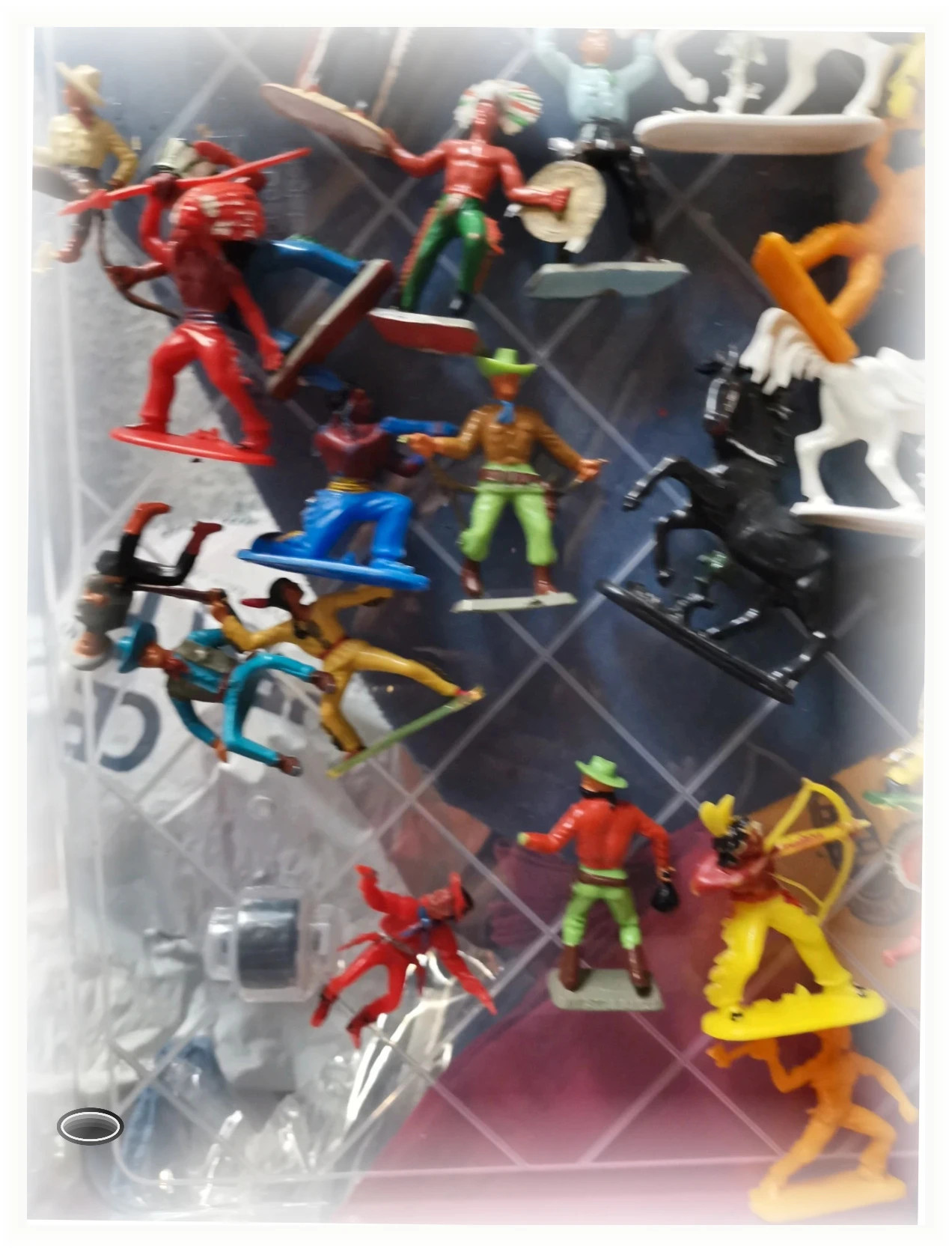 Gros lot figurines cowboy indien dont plusieurs rare collector Starlux w germany – Starlux – taille Taille unique 3